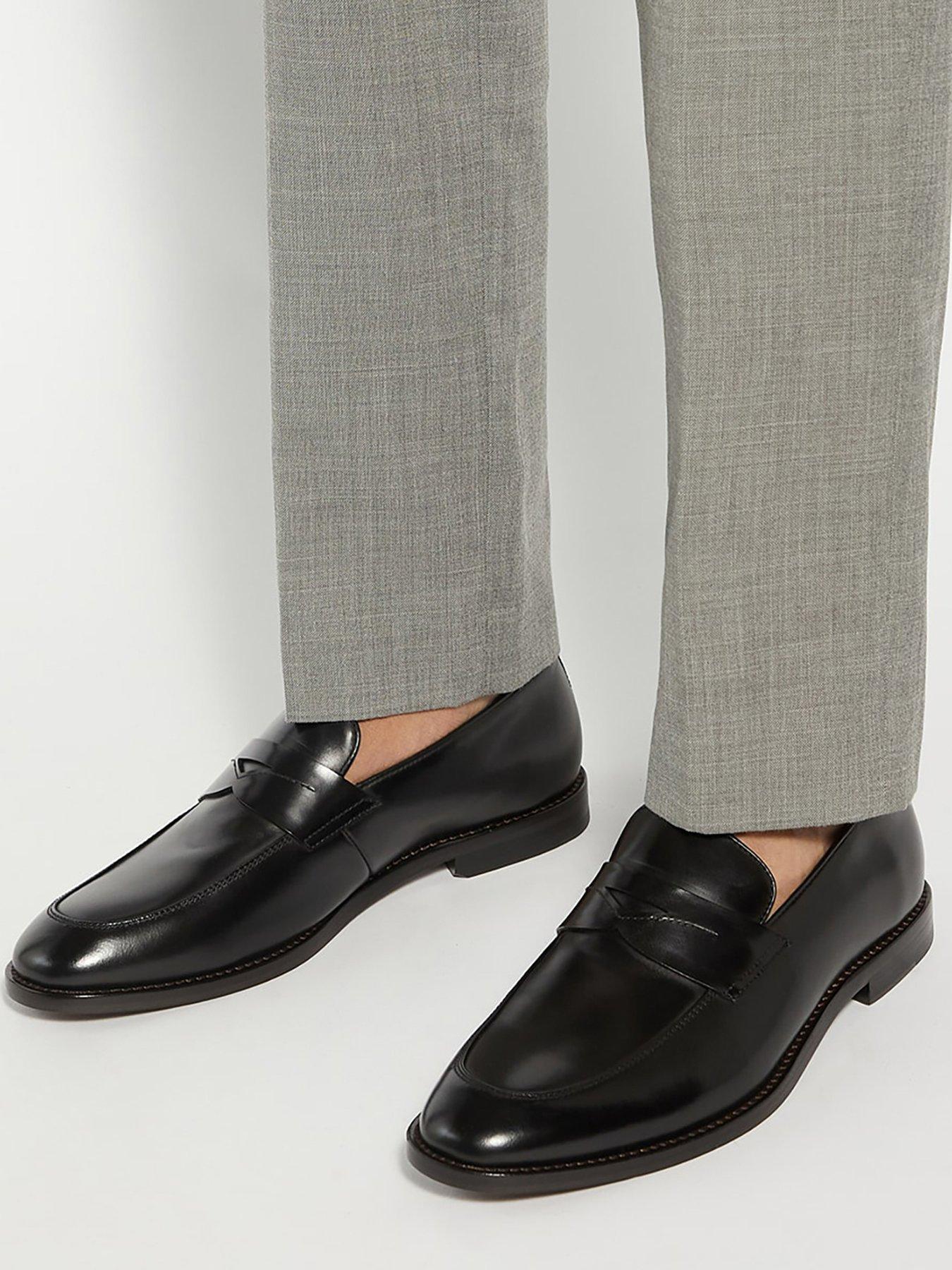Image 1 of 6 of Dune London Dune Surrey Penny Loafer Leather