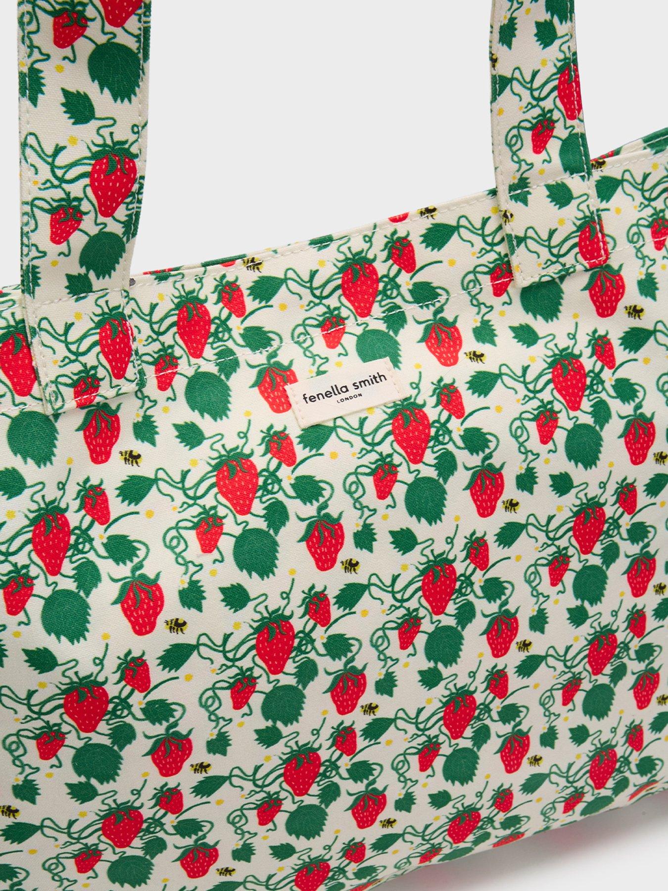 Image 4 of 4 of Fenella Smith Bella Tote - Strawberry Daze