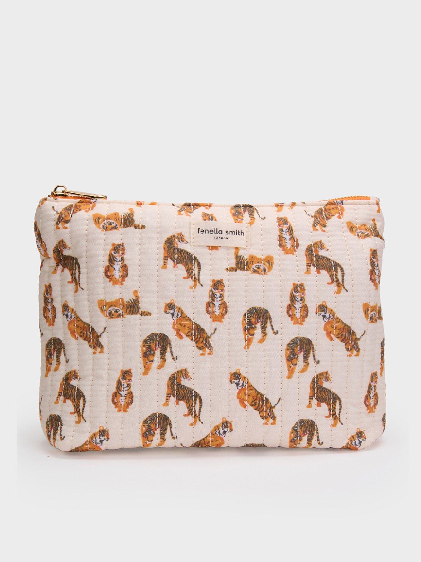 Image 1 of 3 of Fenella Smith Lola Washbag - Tiger Leap