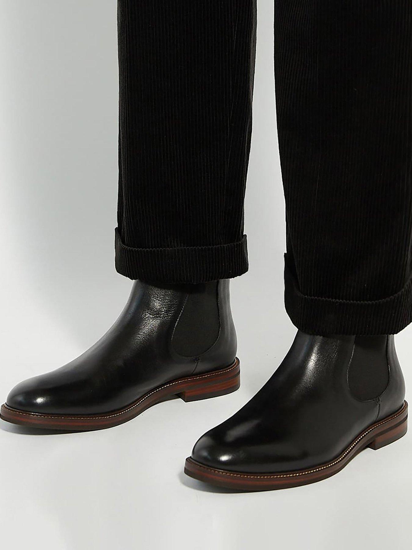 Dune London Dune Maisen Stitch Rand Chelsea Boot
