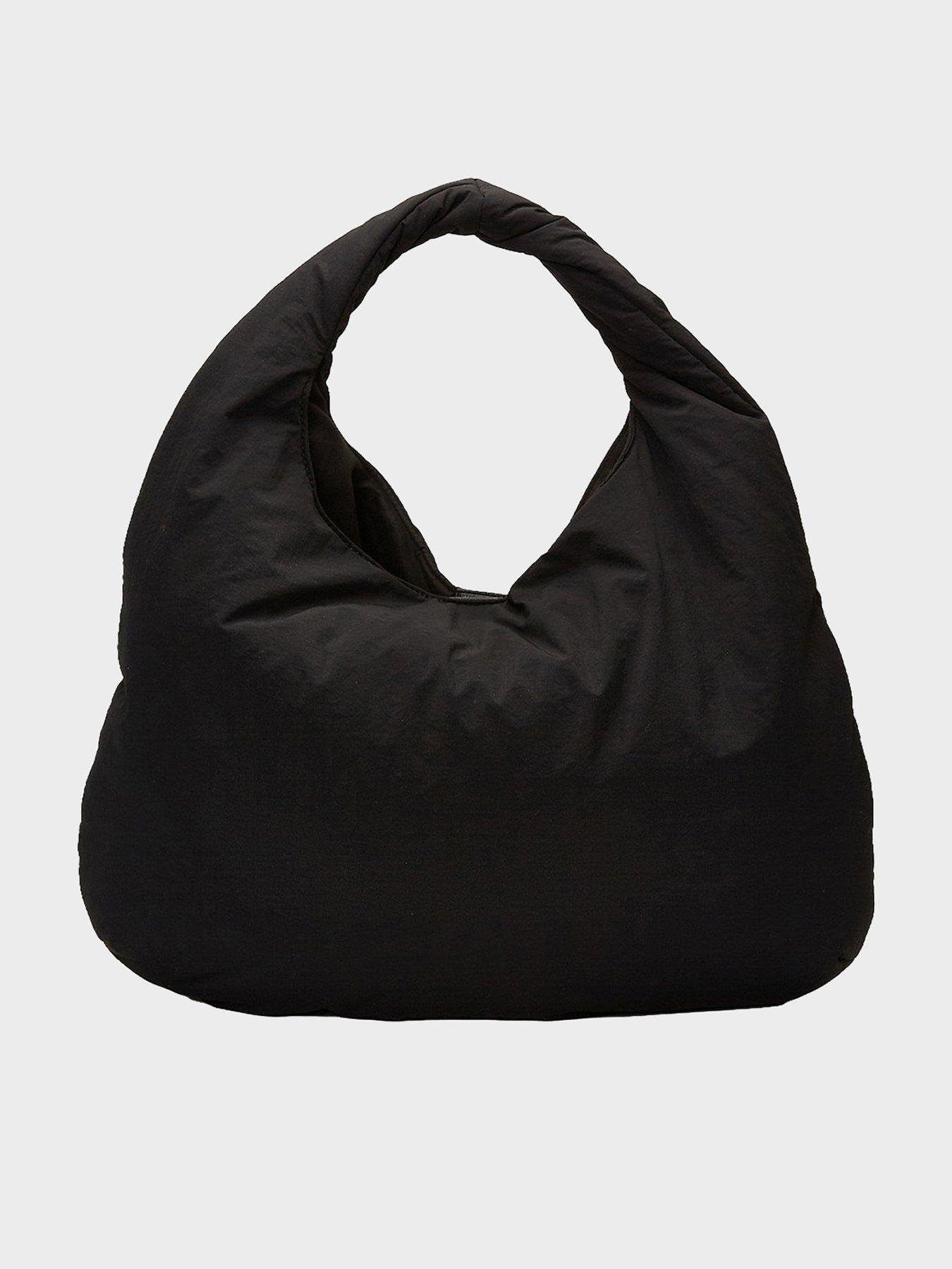 Fenella Smith Black Crinkle Eva Oversized Tote
