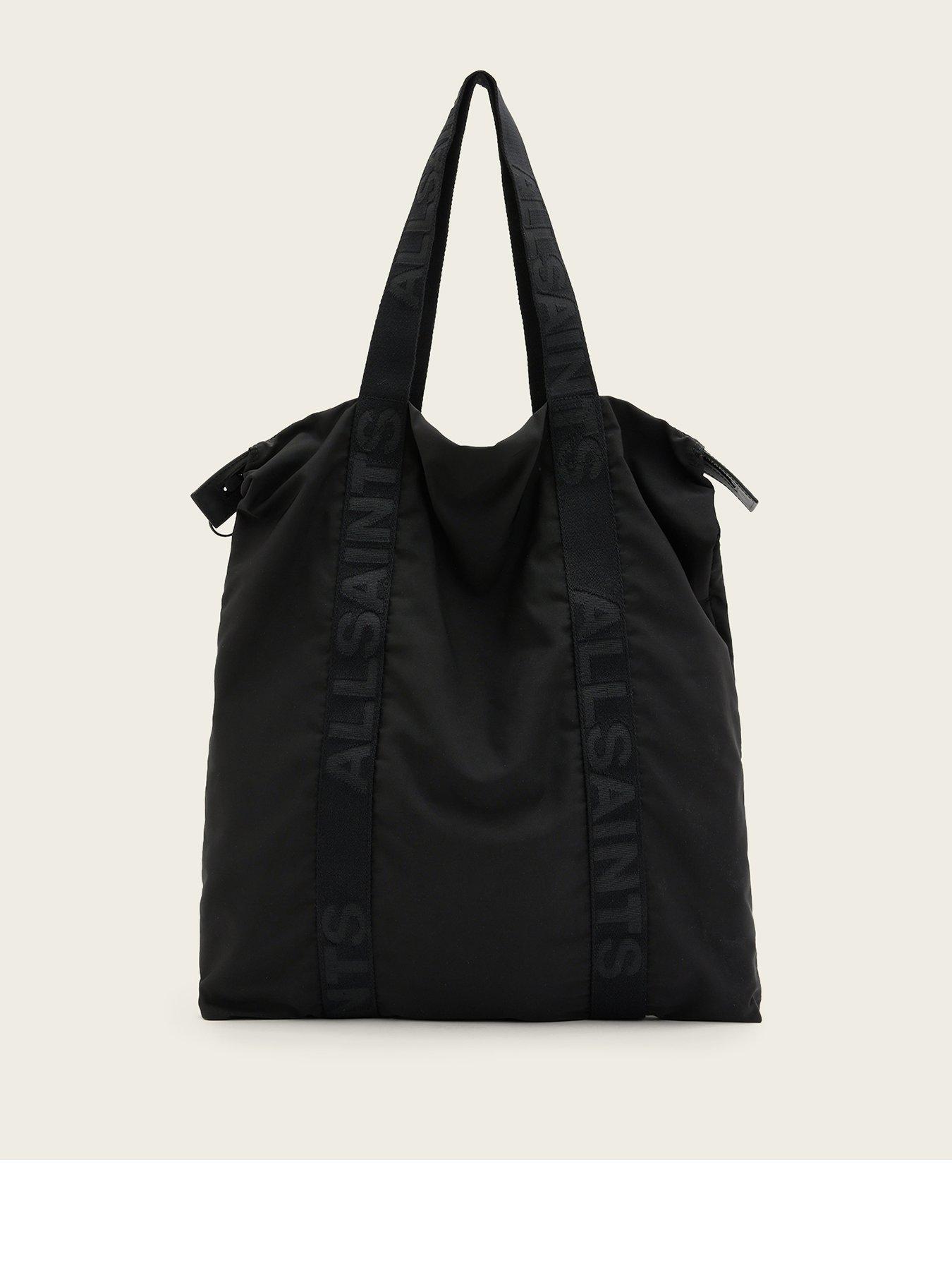 Image 1 of 7 of AllSaints Afan Tote Bag - Black