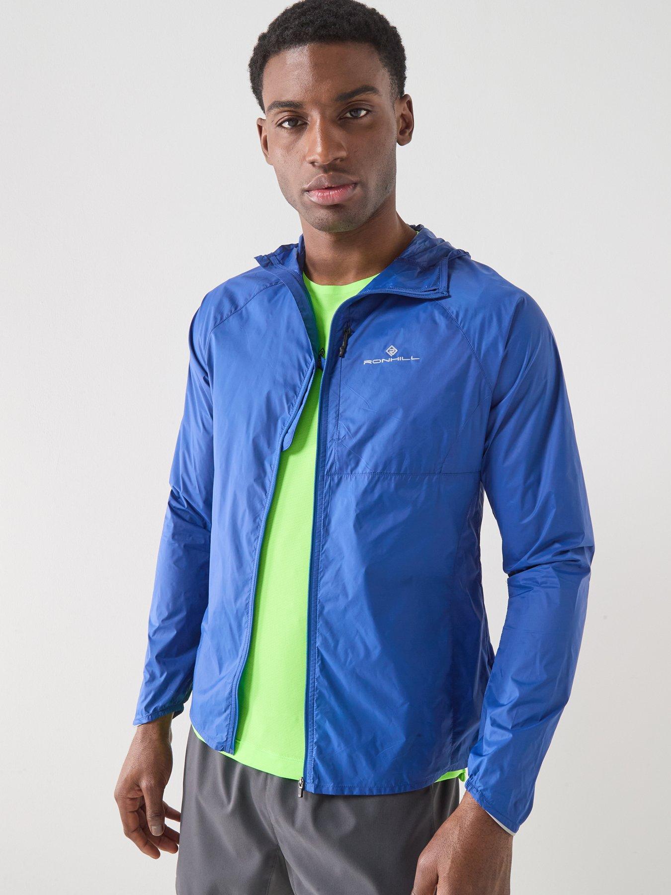 Ronhill Mens Running Tech All-Terrain Jacket - Blue