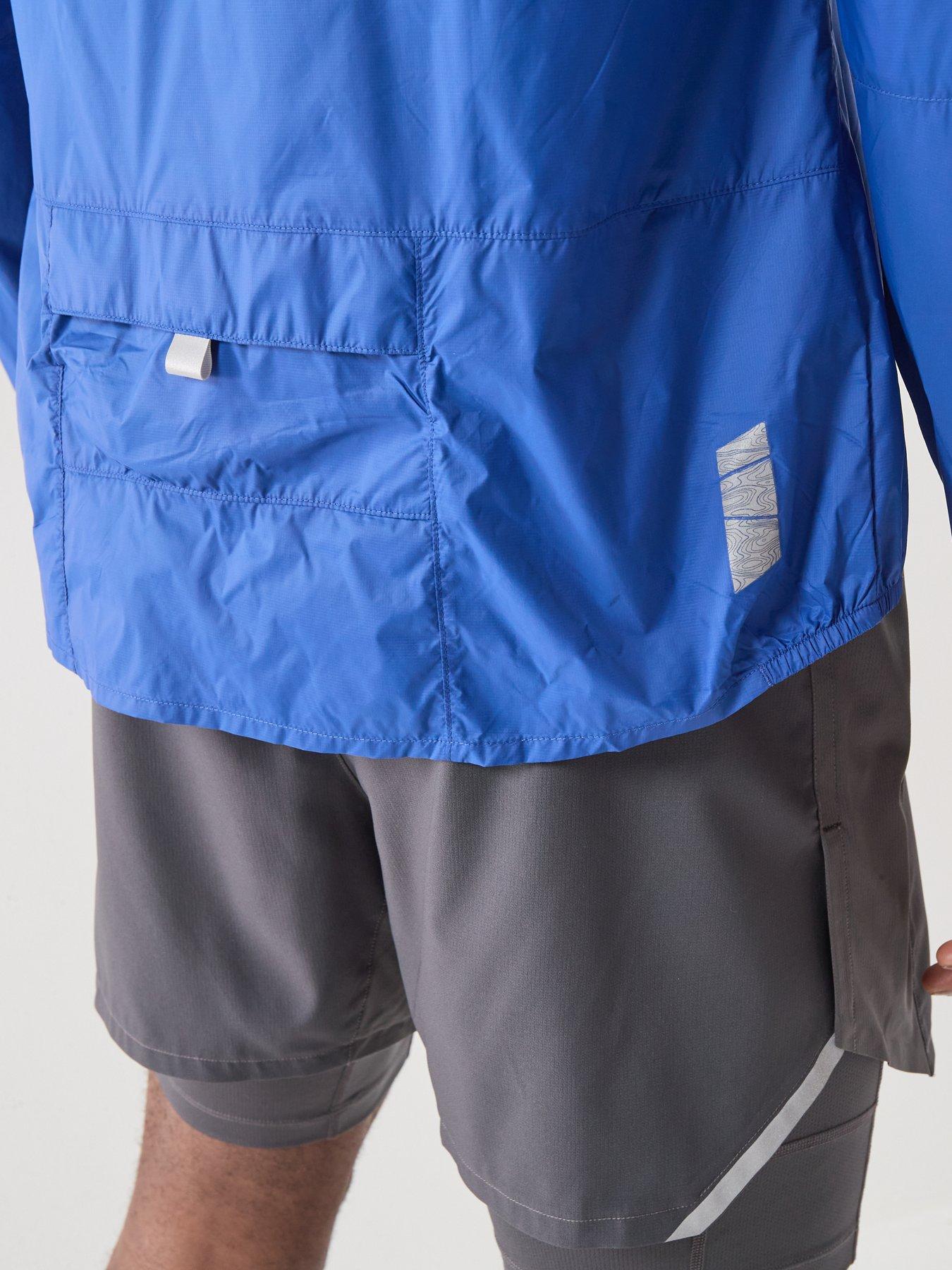Image 5 of 6 of Ronhill Mens Running Tech All-terrain Jacket - Blue