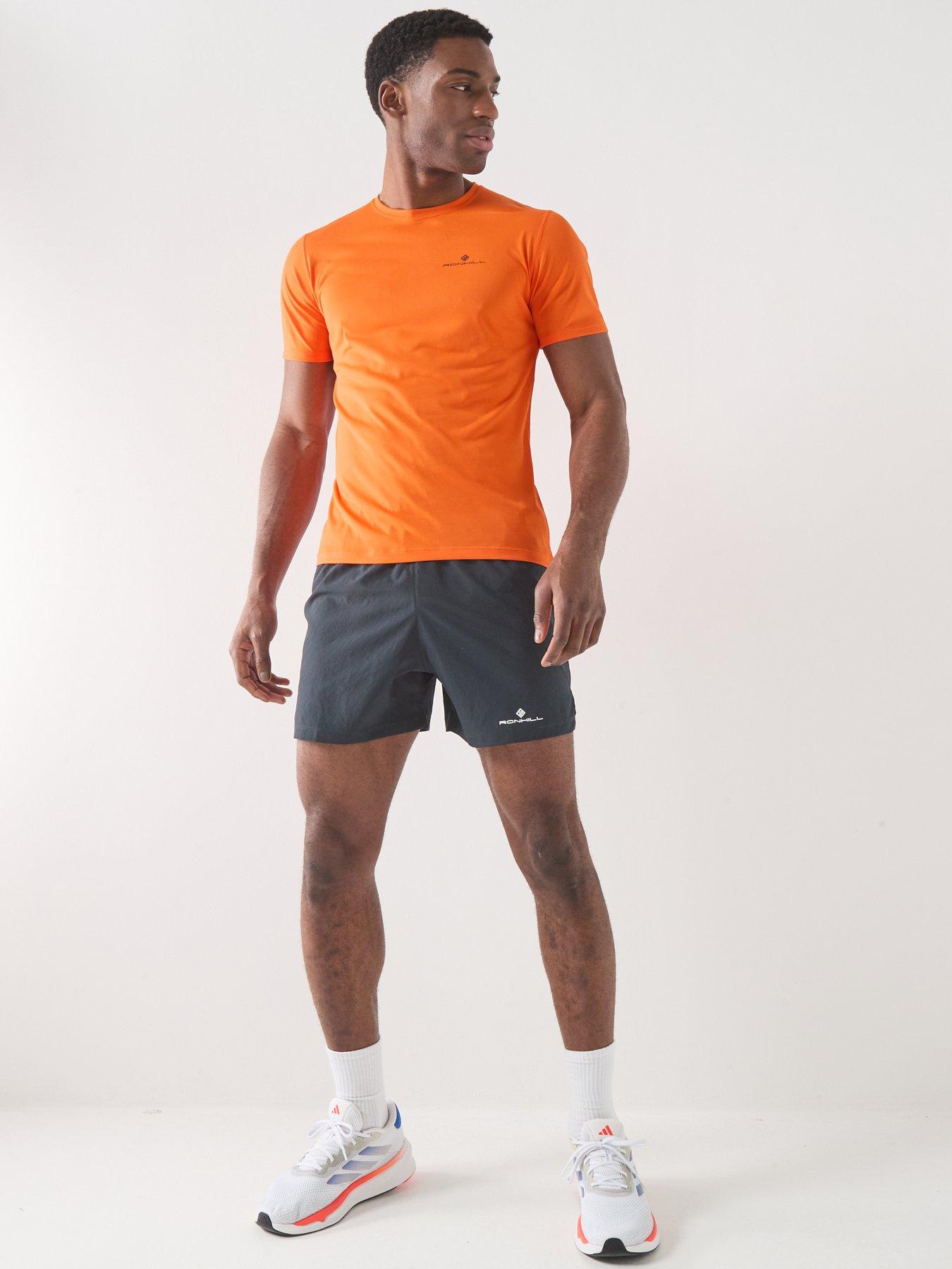 Image 3 of 5 of Ronhill Mens Running Core Short Sleeve Tee - Orange