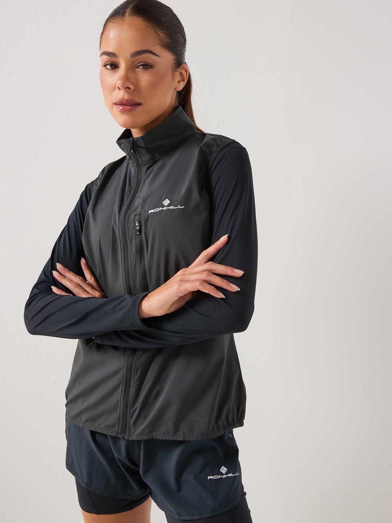 Ronhill Womens Running Core Gilet, Black, Size 12, Women