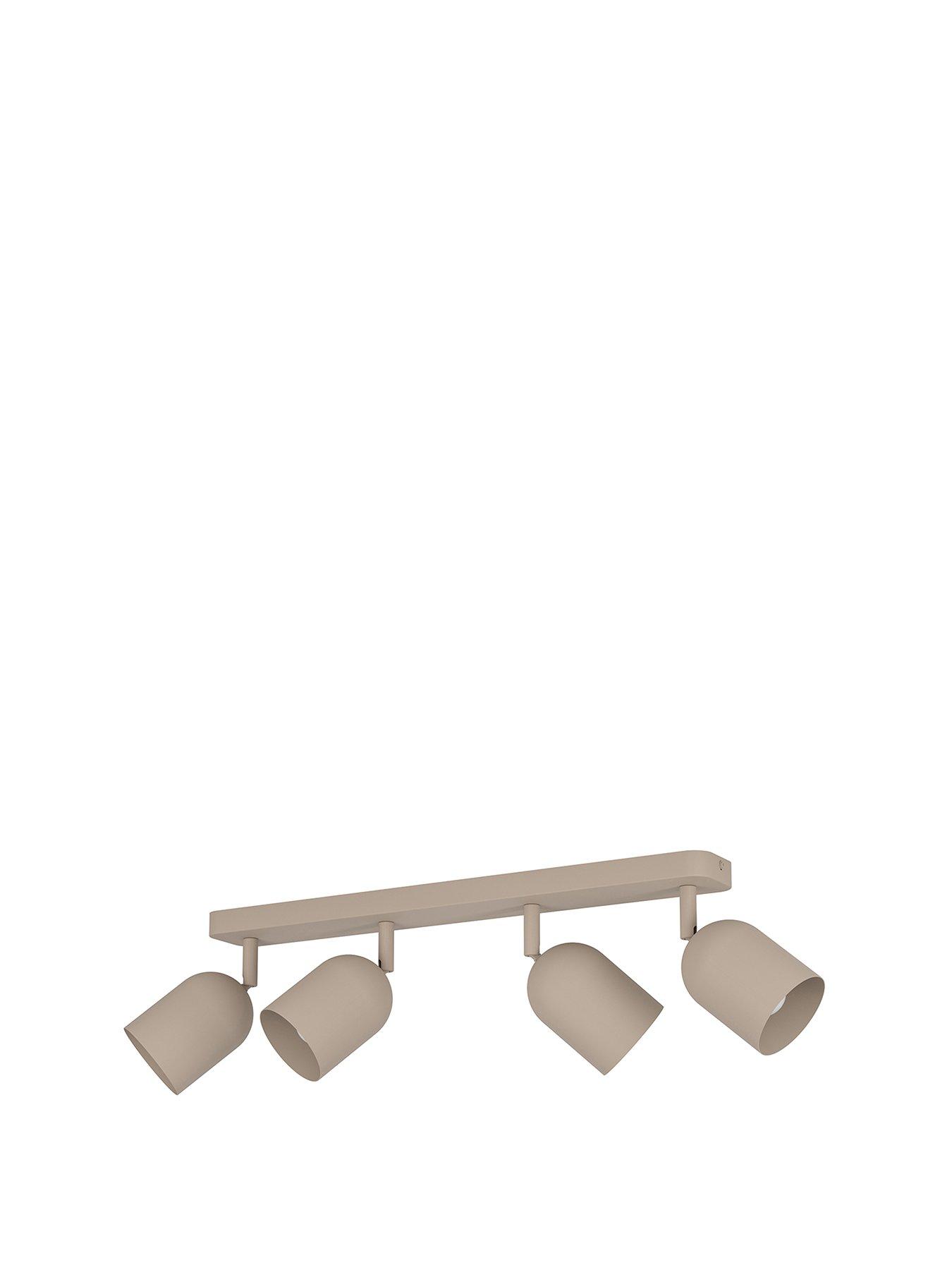 Image 2 of 4 of Eglo Tilston Steel Minimalist 4-light Ceiling Spotlight, Sandy