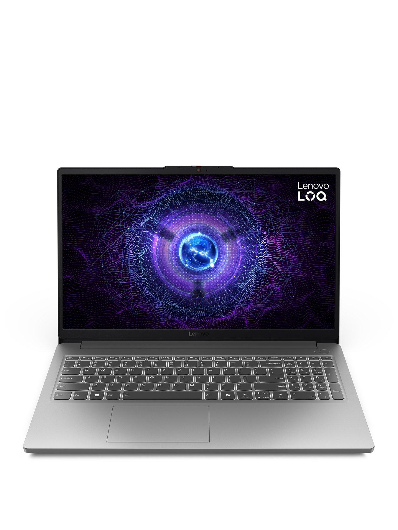 Lenovo LOQ 15IAX9E Gaming Laptop - 15.6in FHD, GeForce RTX 4050, Intel Core i7, 16GB RAM, 512GB SSD - Black