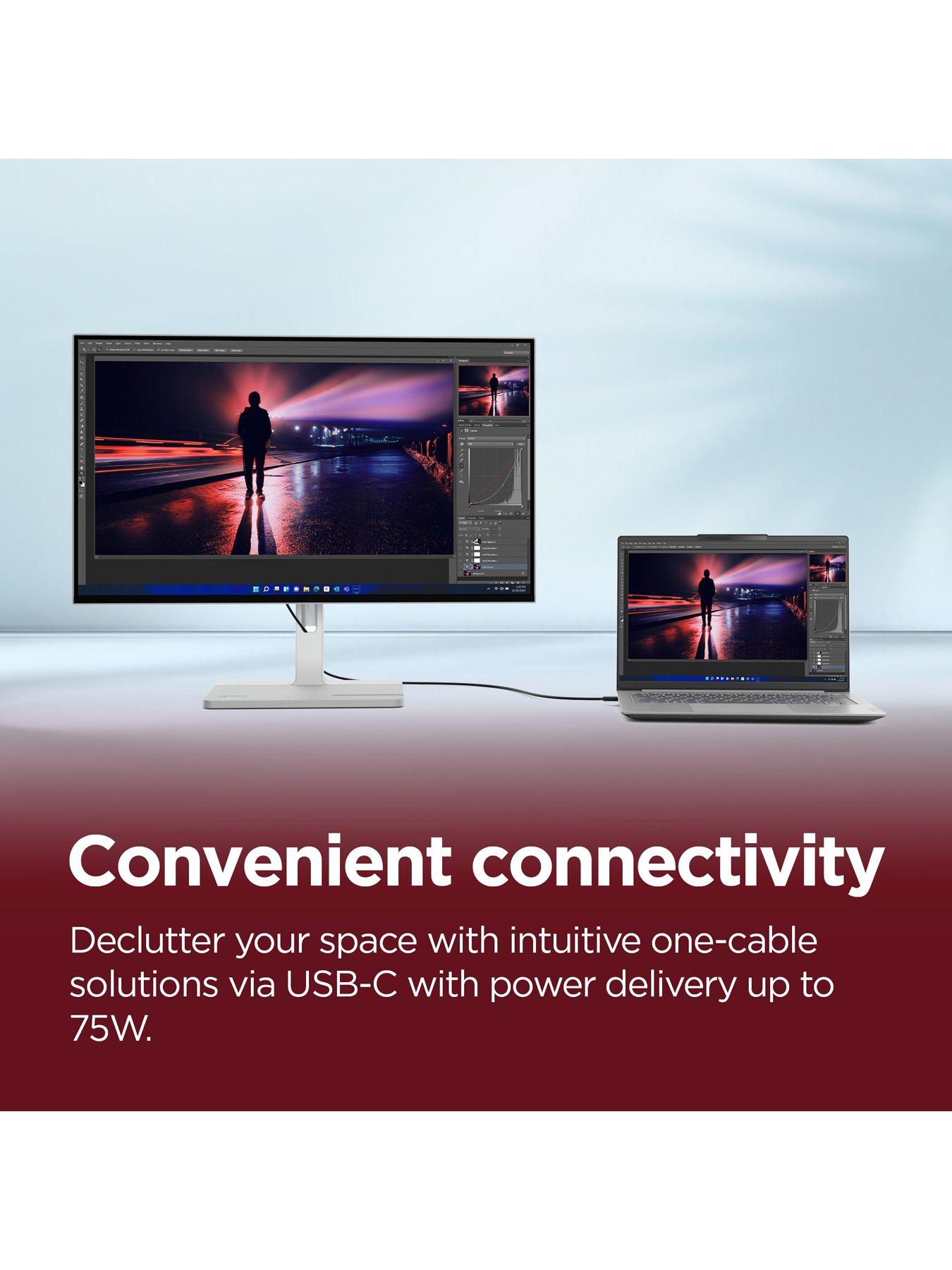 Image 3 of 7 of Lenovo L24D-4C Monitor 23.8in FHD