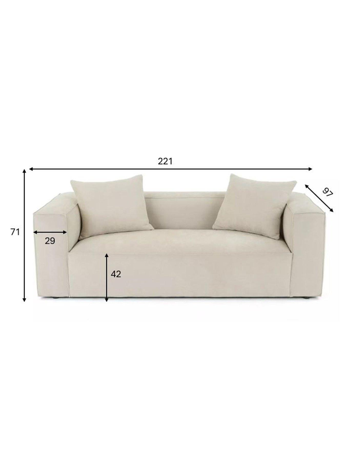 Image 6 of 6 of The Very Collection Larsen 3 Seater Sofa