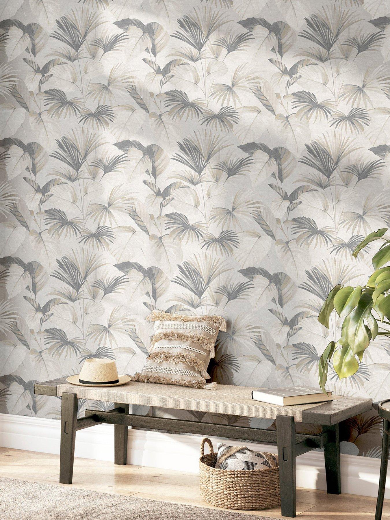 Arthouse Palm Grove Natural Wallpaper