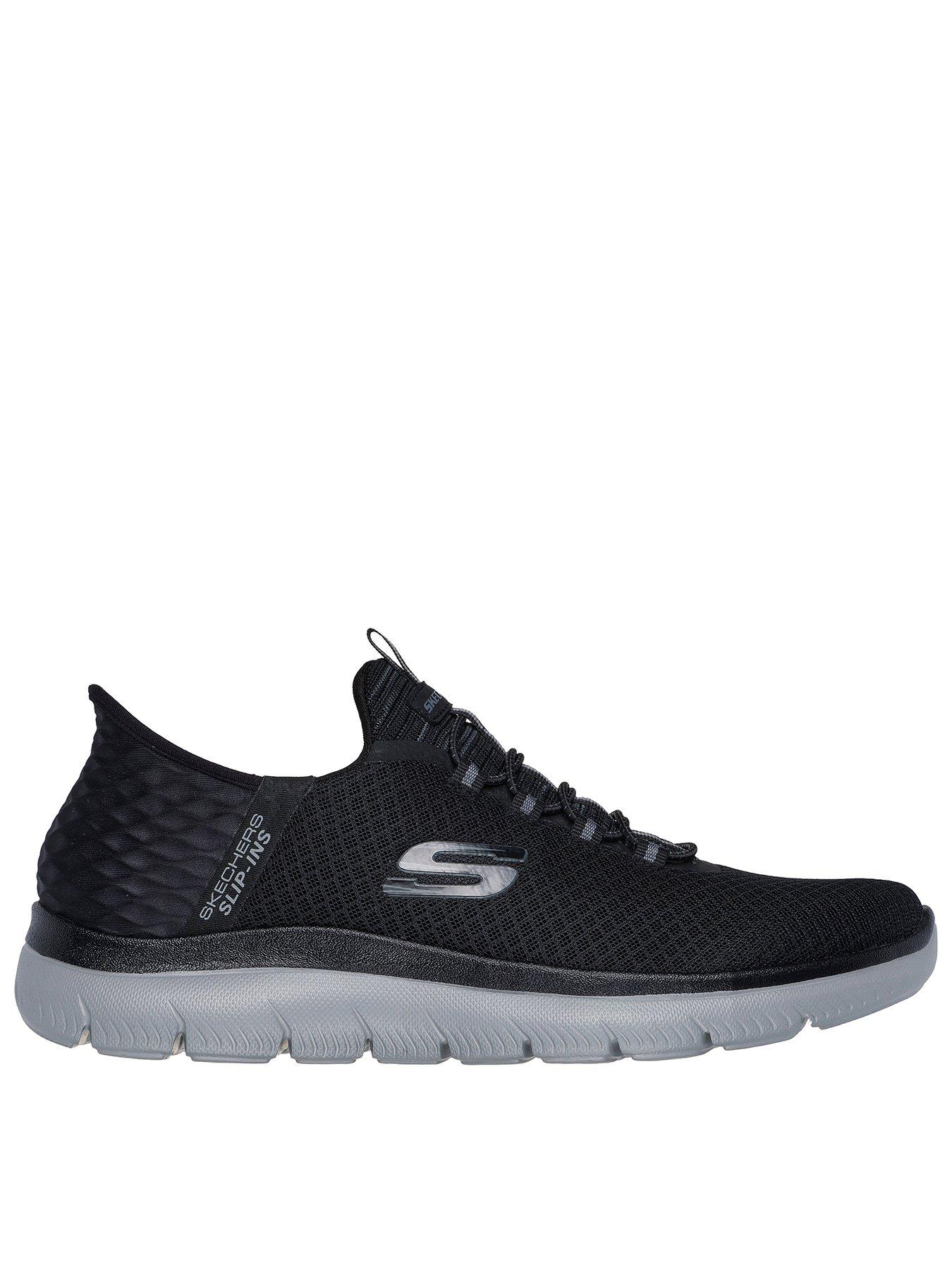 Skechers Wide Fit Mesh Slip-ins Sneaker W/ Memory Foam
