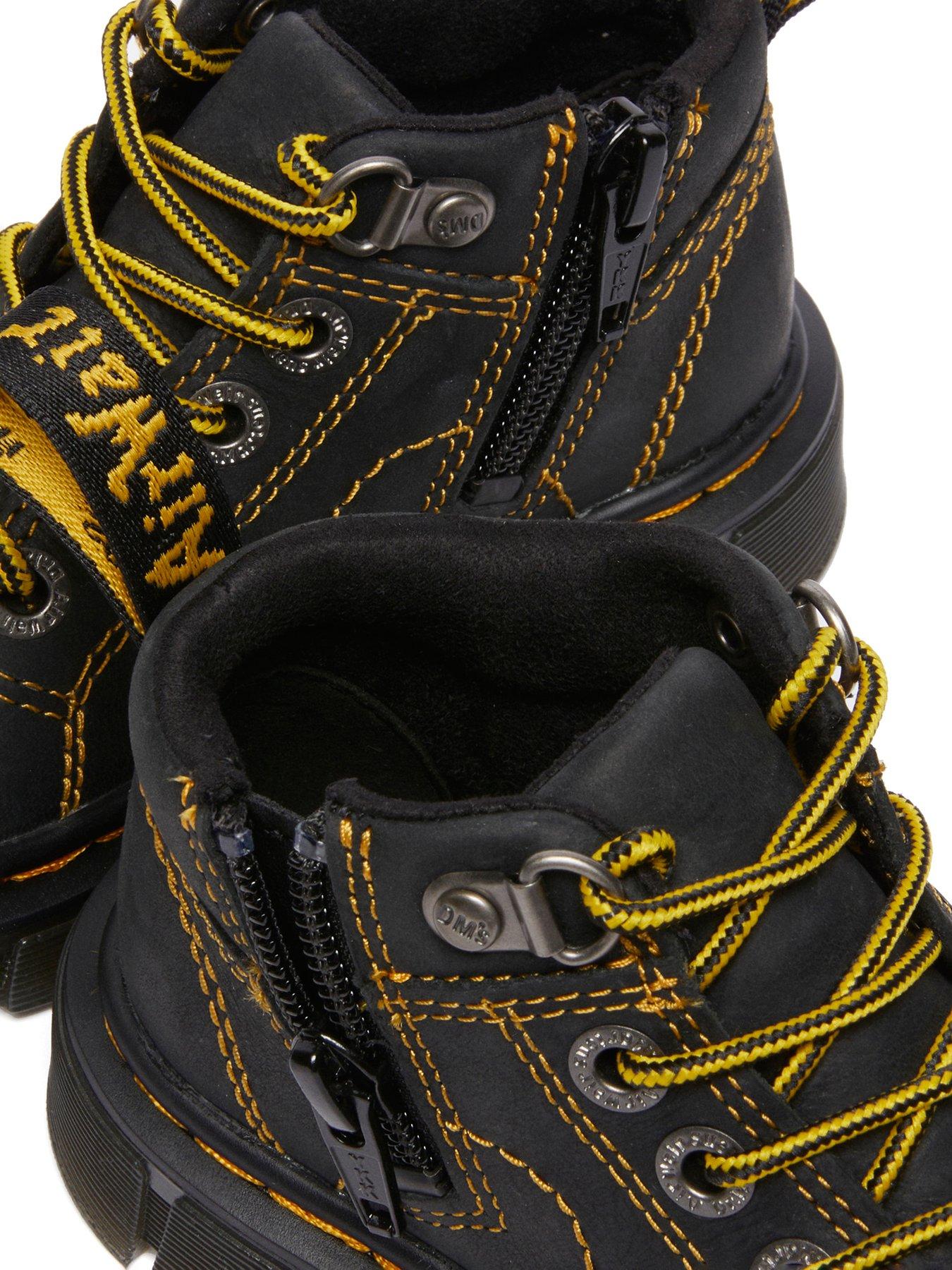 Dr Martens Junior Raffe Church Boots - Black | Very