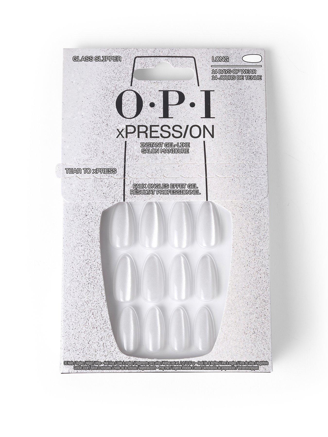 Opi Xpress/On Artificial Nails - Glass Slipper