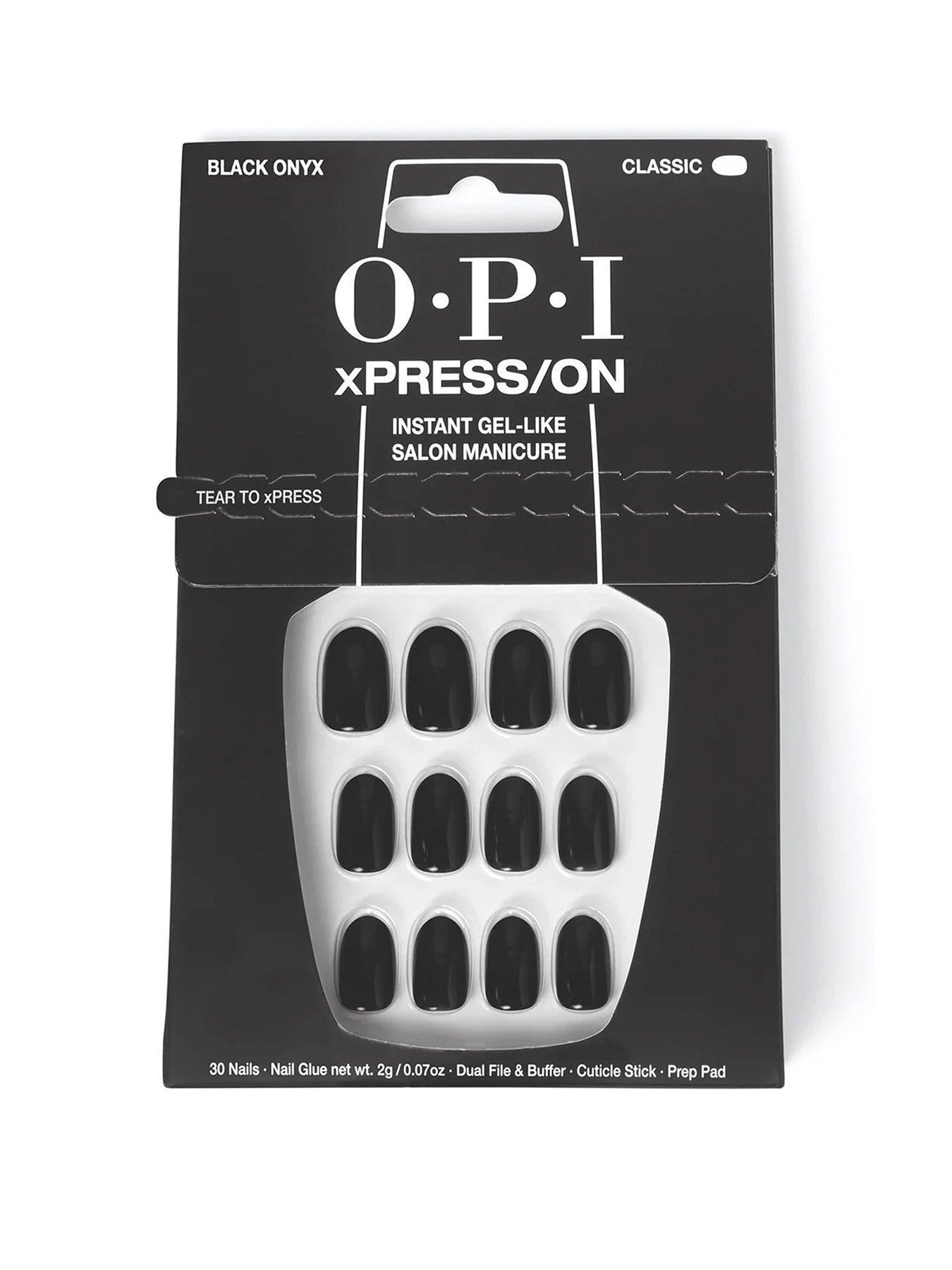 OPI xPRESS/ON Artificial Nails - Lady in Black
