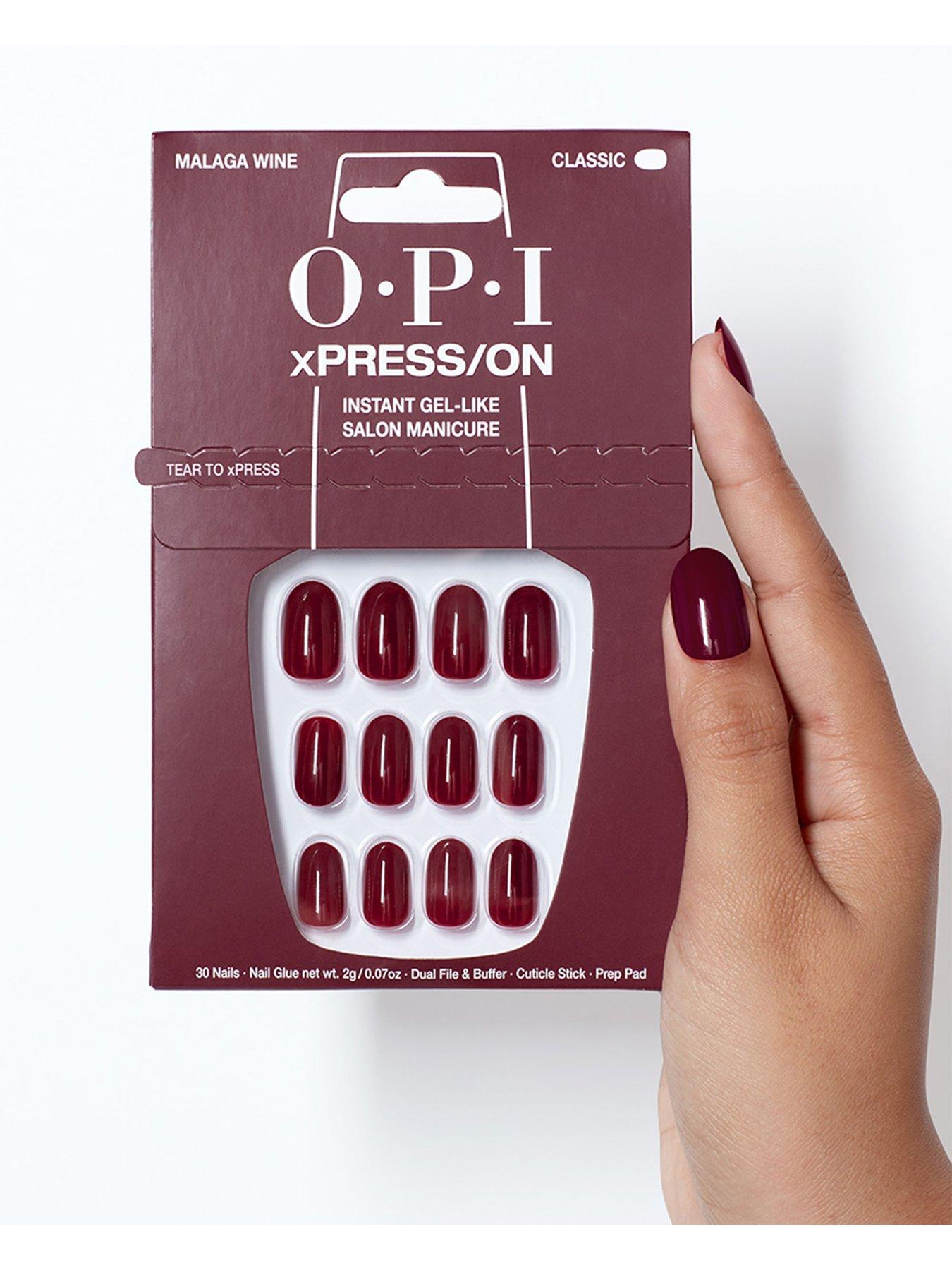 Image 5 of 7 of OPI xPRESS/ON - Malaga Wine Press On Nails Gel-Like Salon Manicure