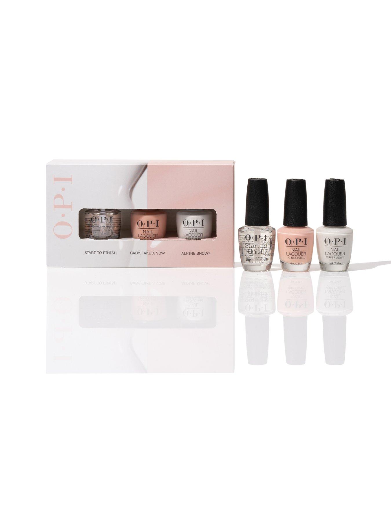 Image 2 of 7 of OPI Nail Lacquer French Manicure Kit Gift Set - 3 x 15ml