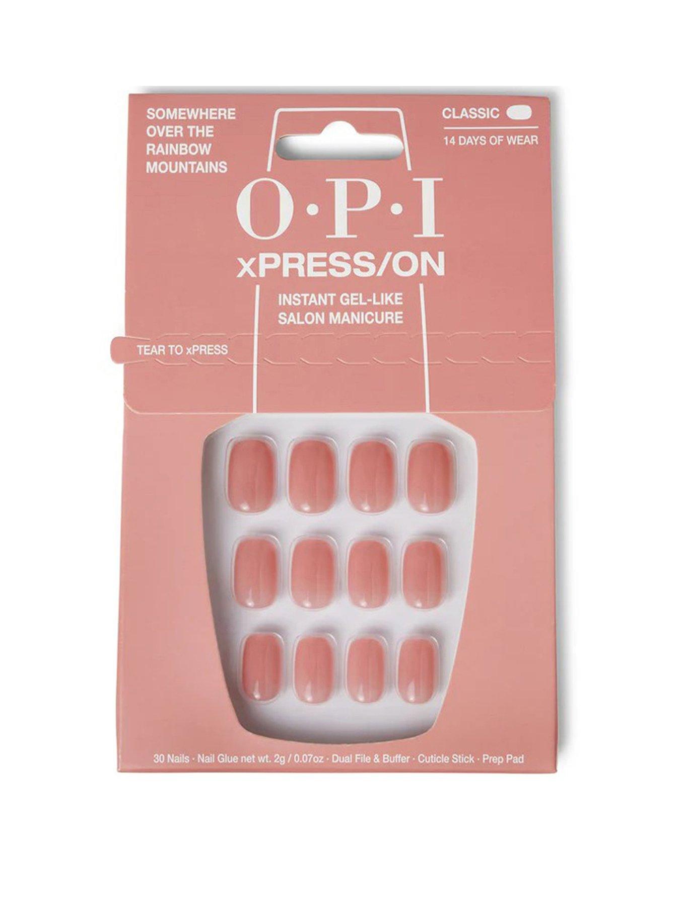 OPI xPRESS/ON Artificial Nails - Somewhere Over the Rainbow Mountains