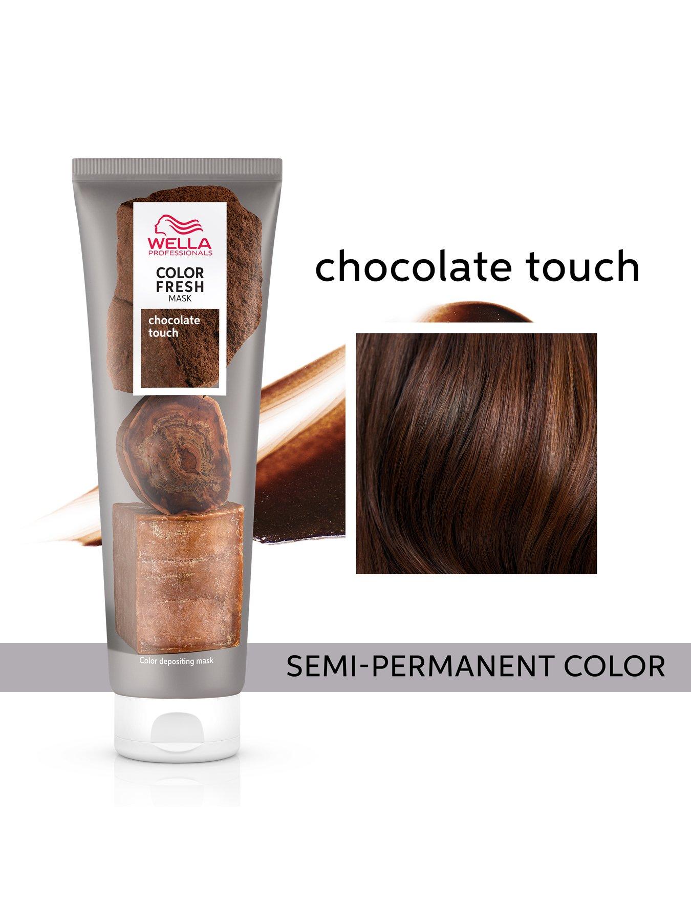 Image 2 of 7 of Wella Professionals Color Fresh Mask, Semi-Permanent Hair Dye Treatment, Chocolate Touch 150ml