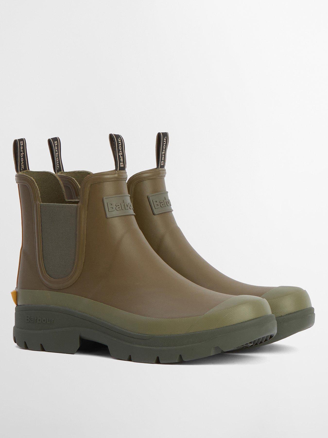 Image 2 of 6 of Barbour Nimbus Chelsea Wellington Boots - Green