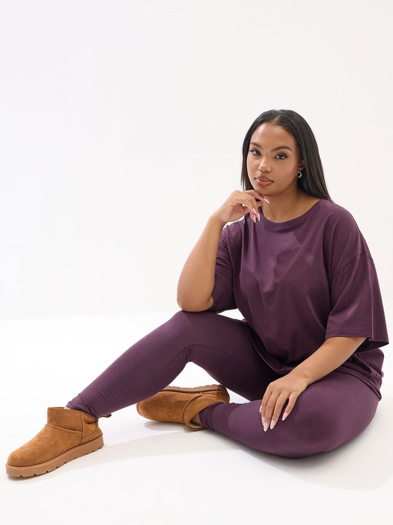 yours-curve-top-and-legging-set-red