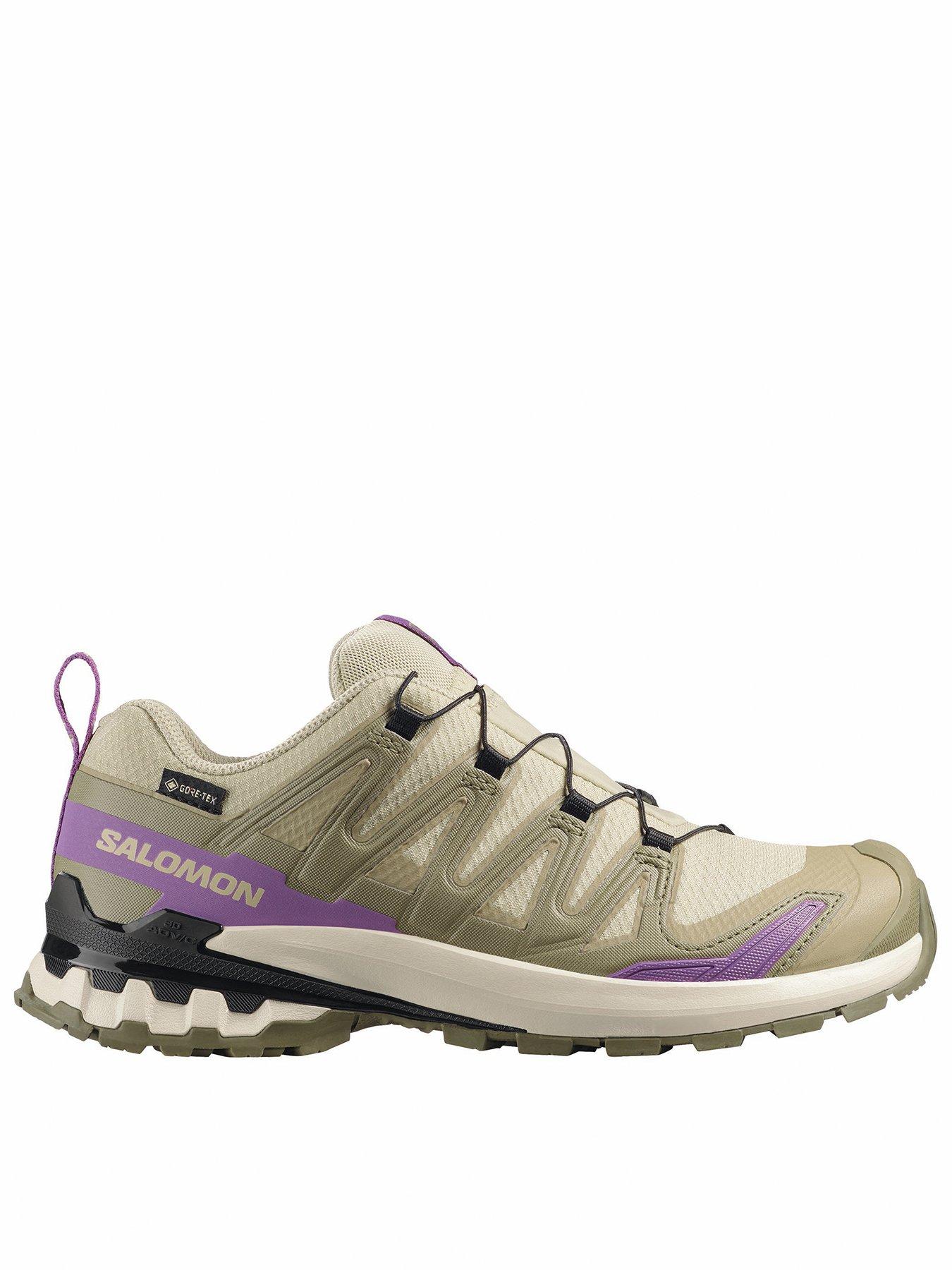Salomon Womens Trail Running Xa Pro 3D V9 Goretex Trainers, Green, Size 6.5, Women