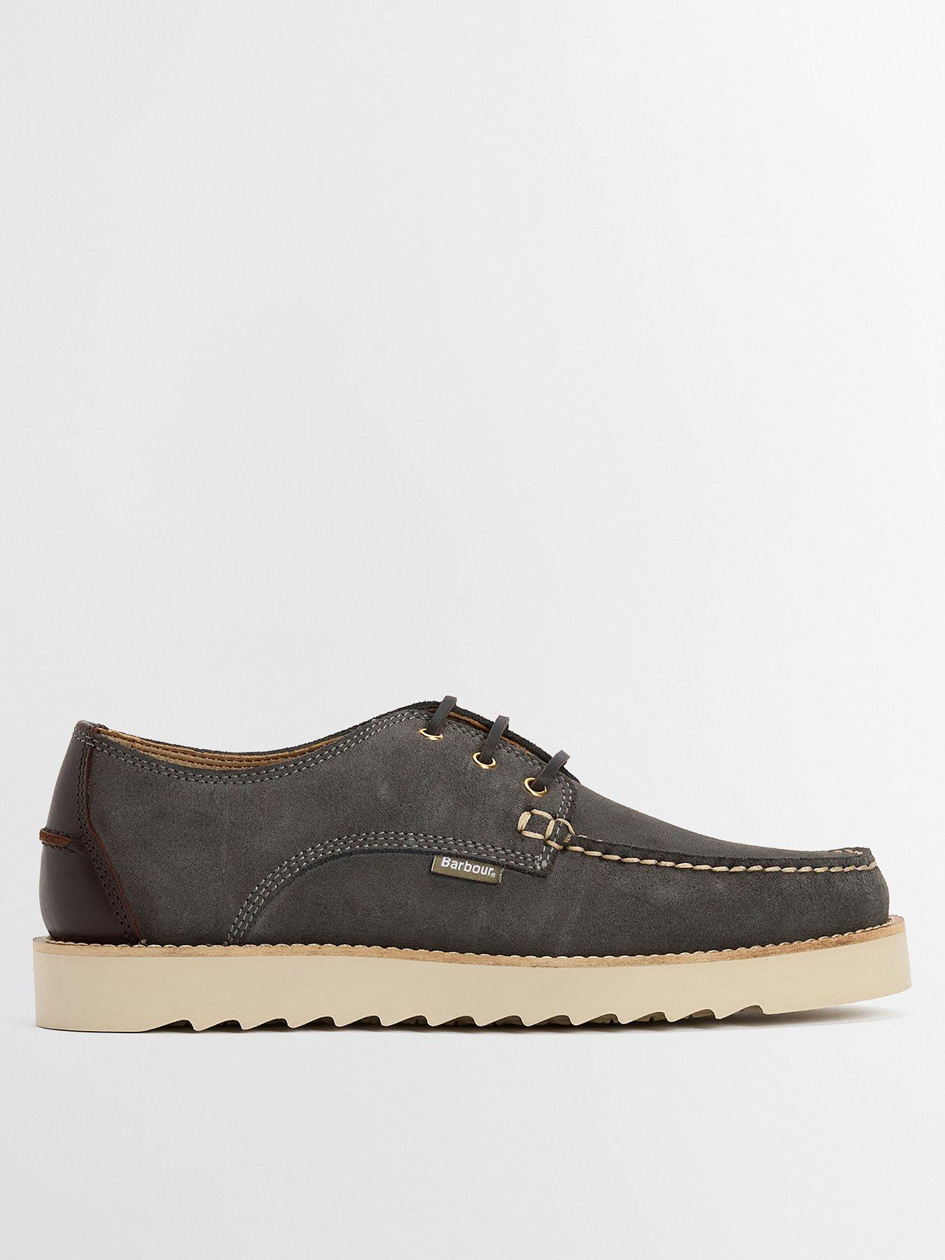 Barbour Aydon Derby Shoes - Grey