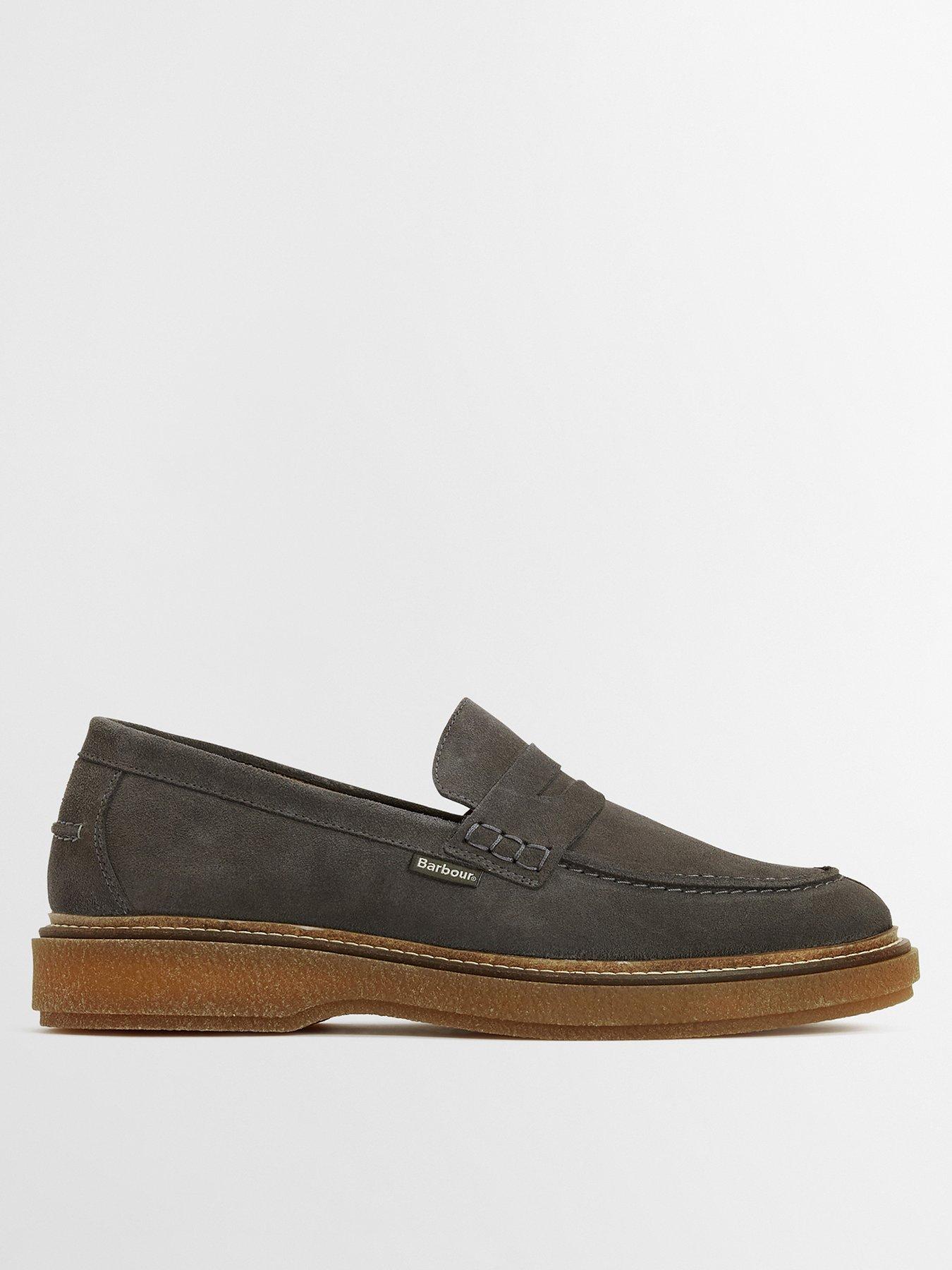 Barbour Blare Loafers - Light Grey