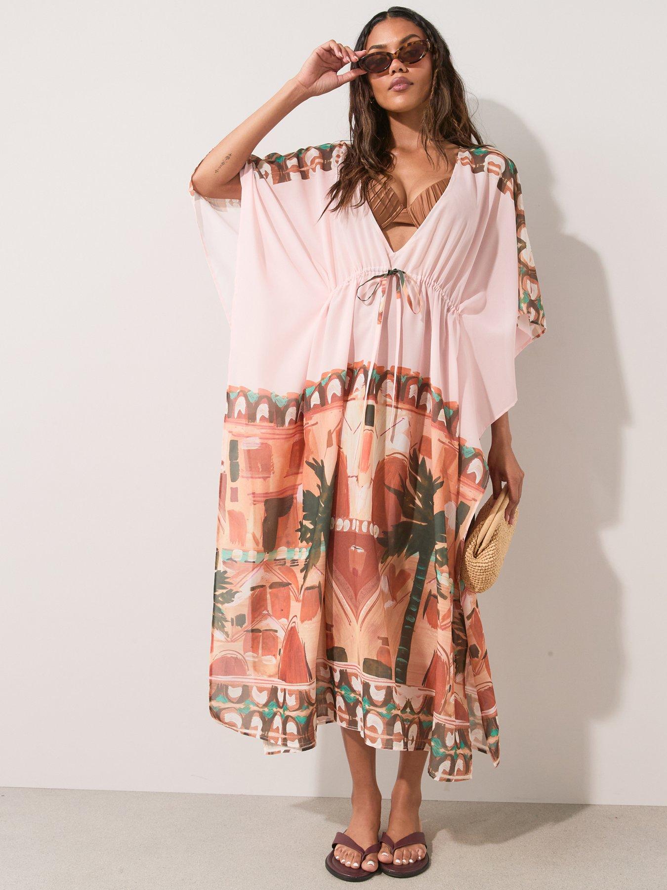 beach kaftan dresses uk Kaftans & Kaftan Dresses | Beach & Swimwear Cover Ups