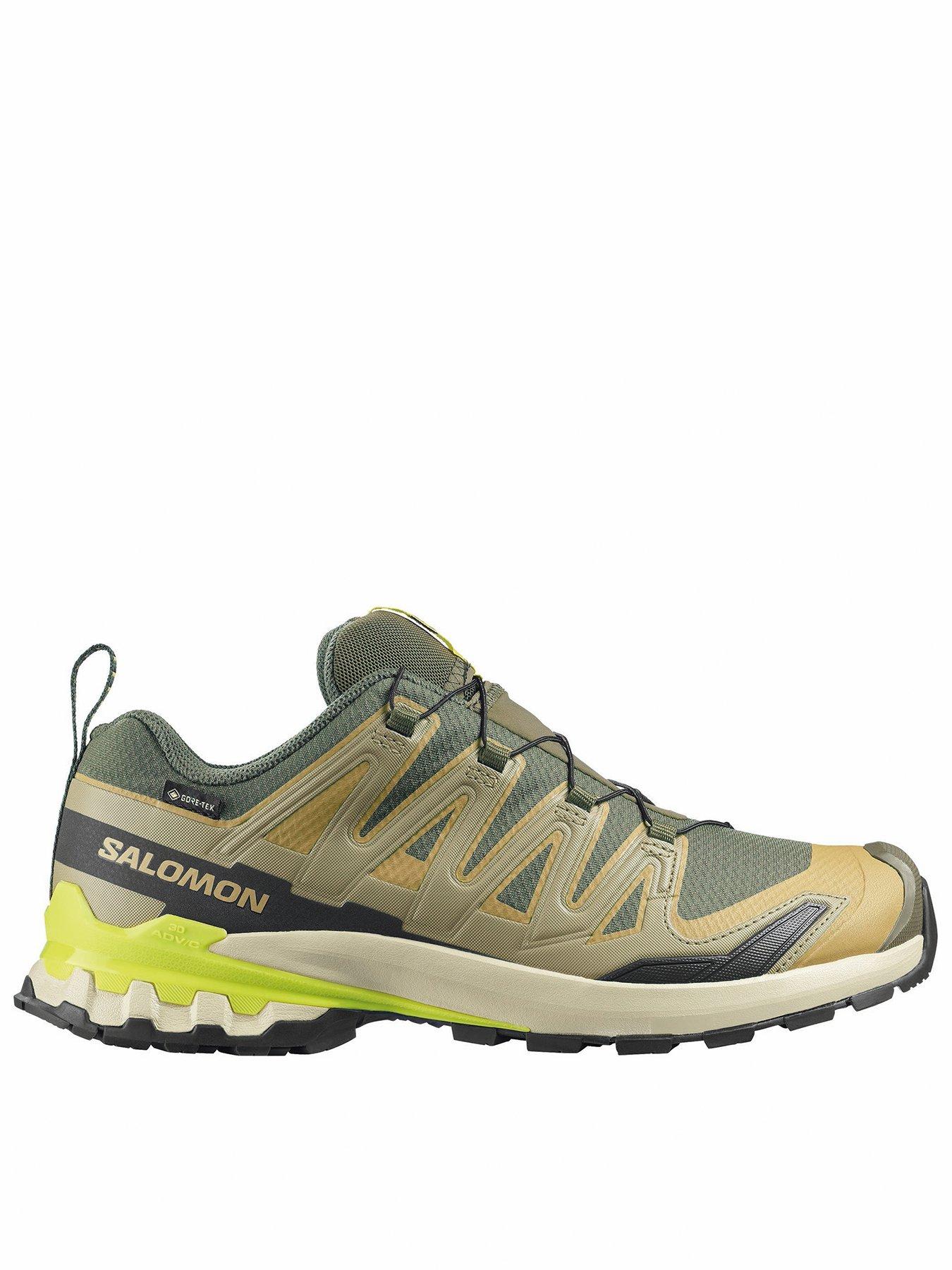 Salomon Mens Trail Running Xa Pro 3D V9 Goretex Trainers, Green, Size 6.5, Men
