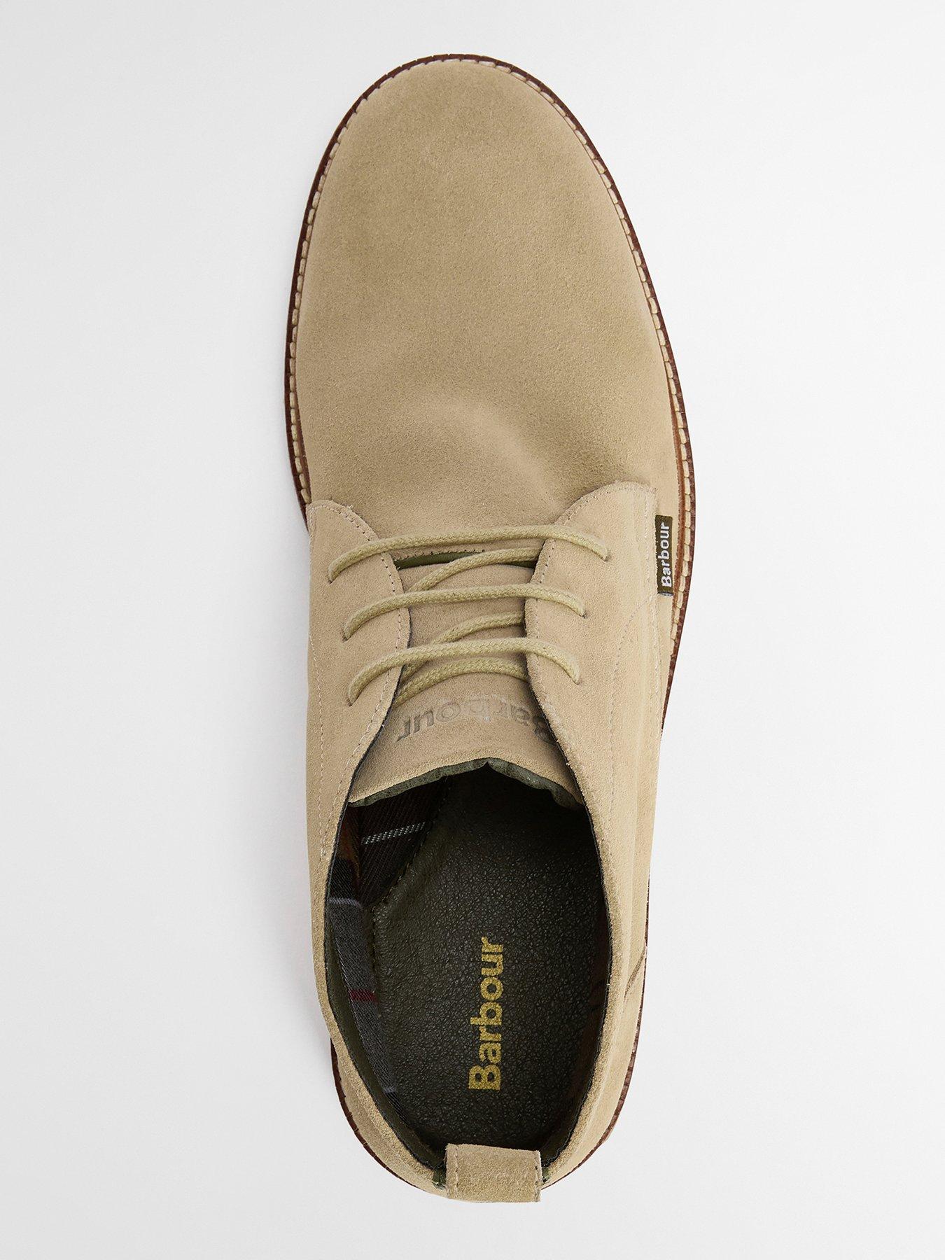 Image 4 of 6 of Barbour Kirkstone Desert Boots - Light Beige