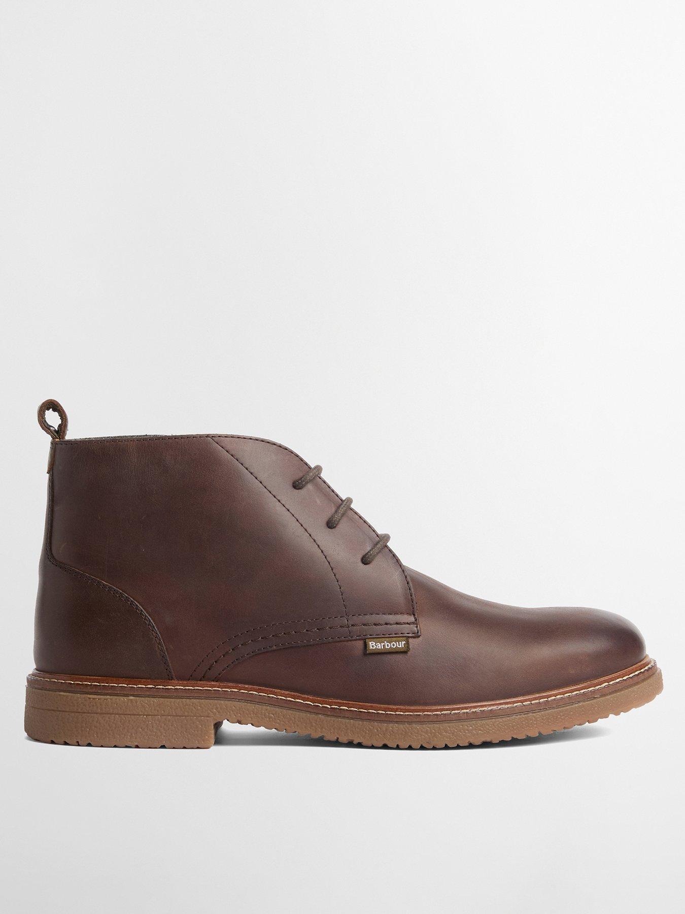 Image 1 of 6 of Barbour Kirkstone Desert Boots - Brown