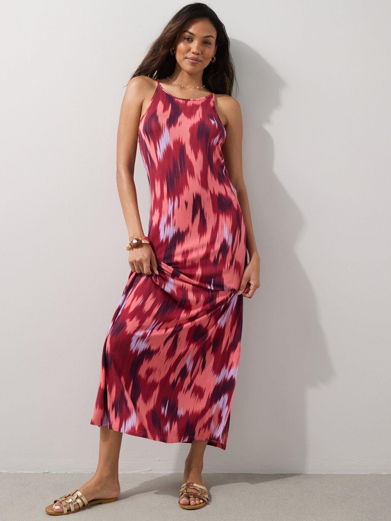The Very Collection Strappy Maxi Dress - Multi