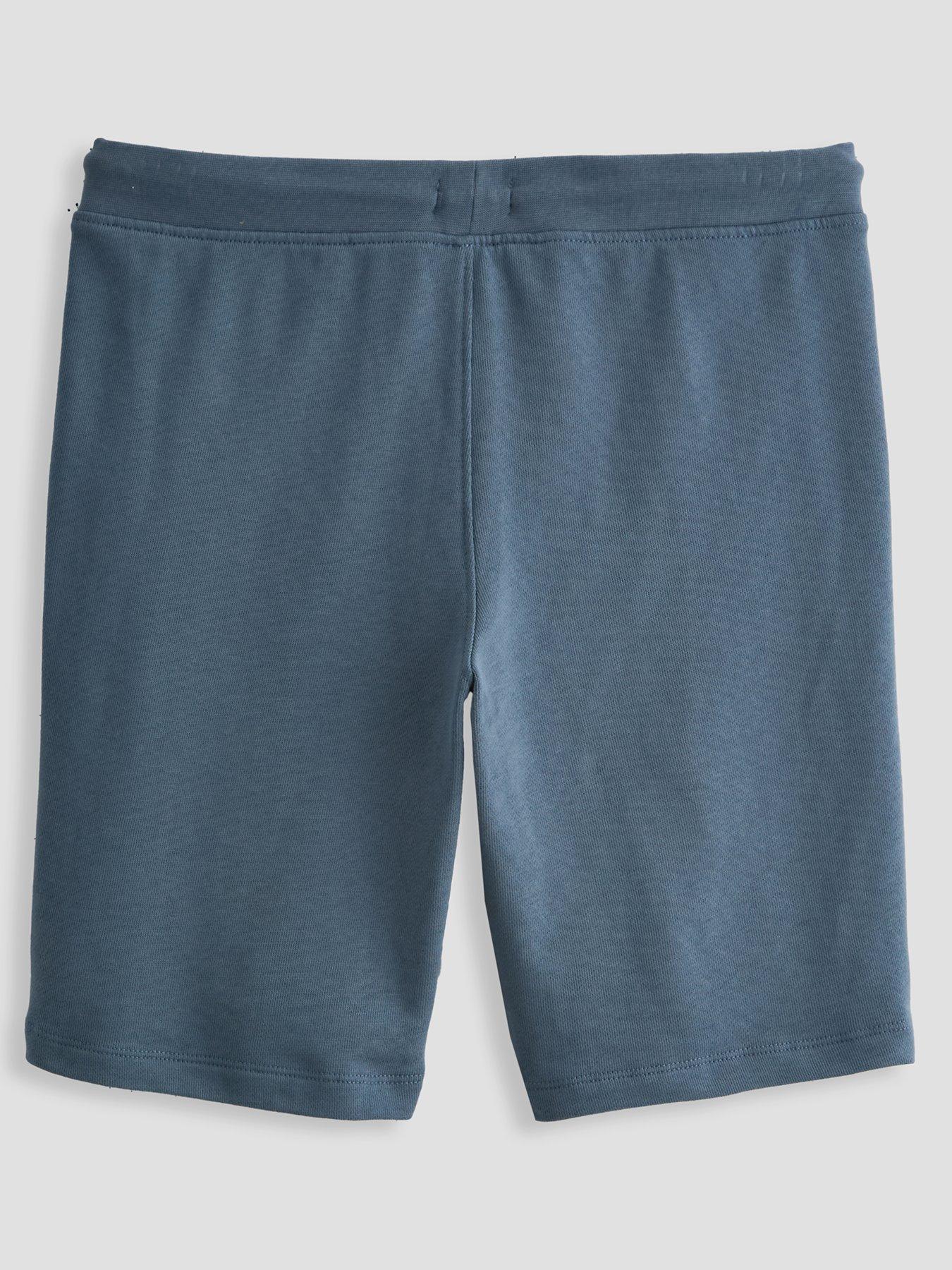 Image 2 of 4 of Jack & Jones Junior Boys Gordon Archive Sweat Co-Ord Shorts - Blue Mirage