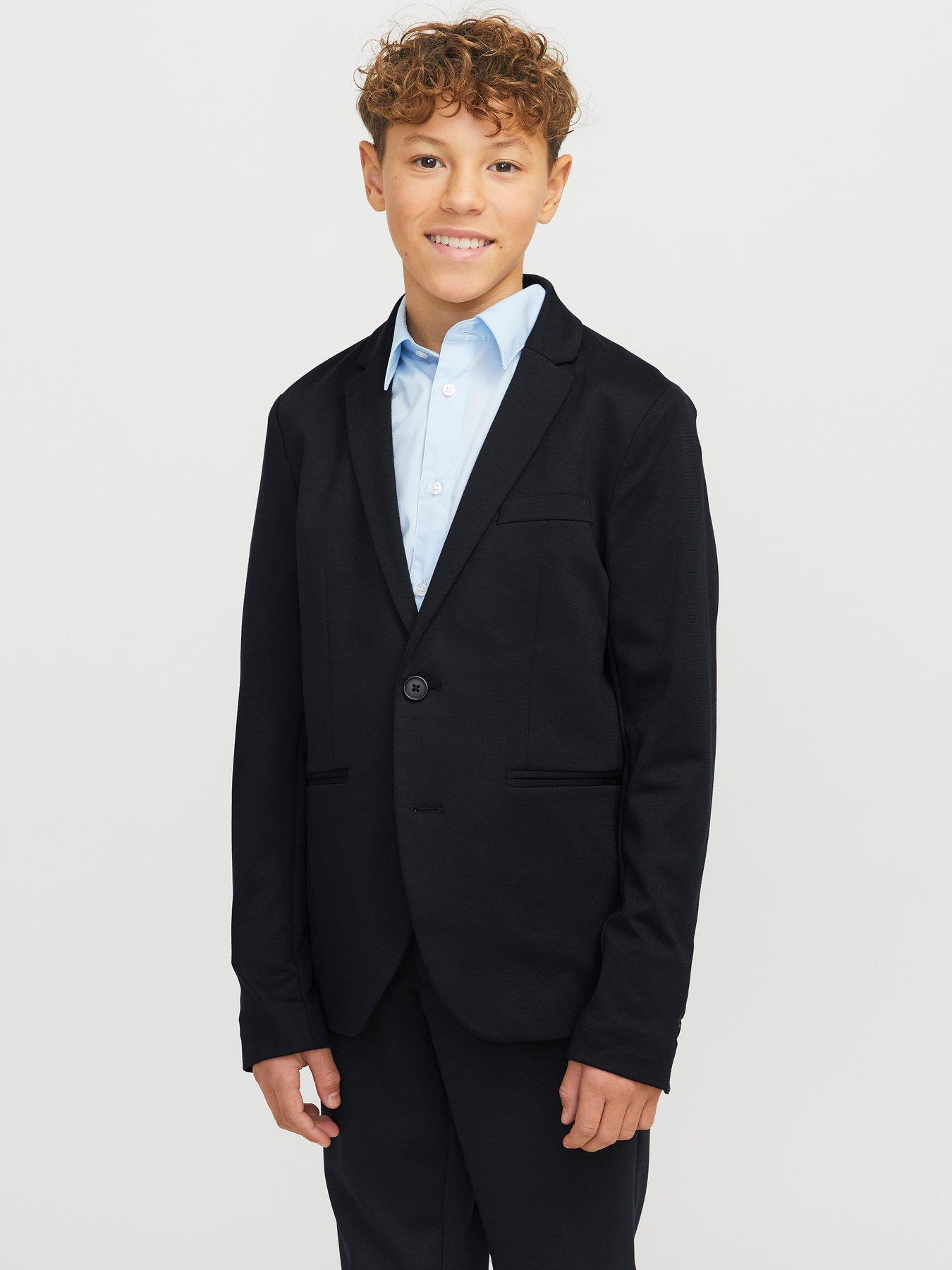 JACK & JONES JJEJAXON Blazer Boys | Regular Fit, Plain, Long Sleeves, Casual, Do not wash - Image 3