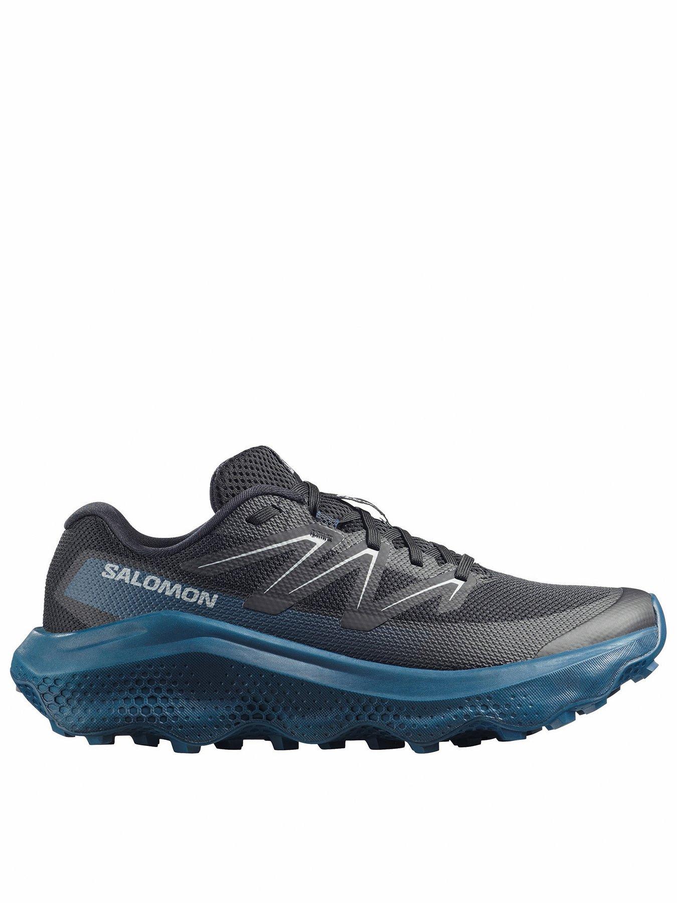 Salomon Mens Trail Running Ultra Flow 2 Trainers - Black/blue