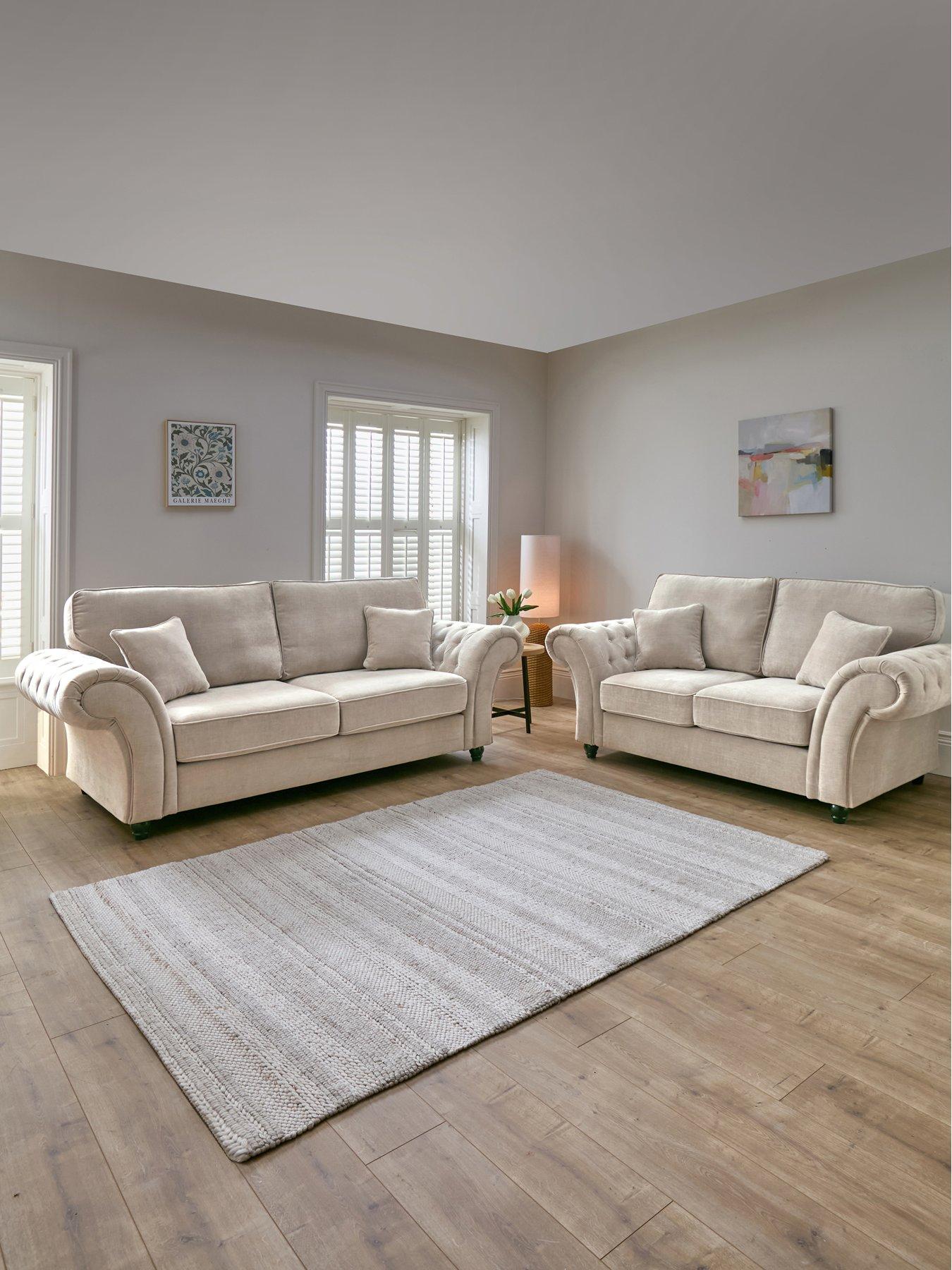 The Very Collection Windsor Standard 3 + 2 Seater Sofa Set (Buy  &  SAVE!)