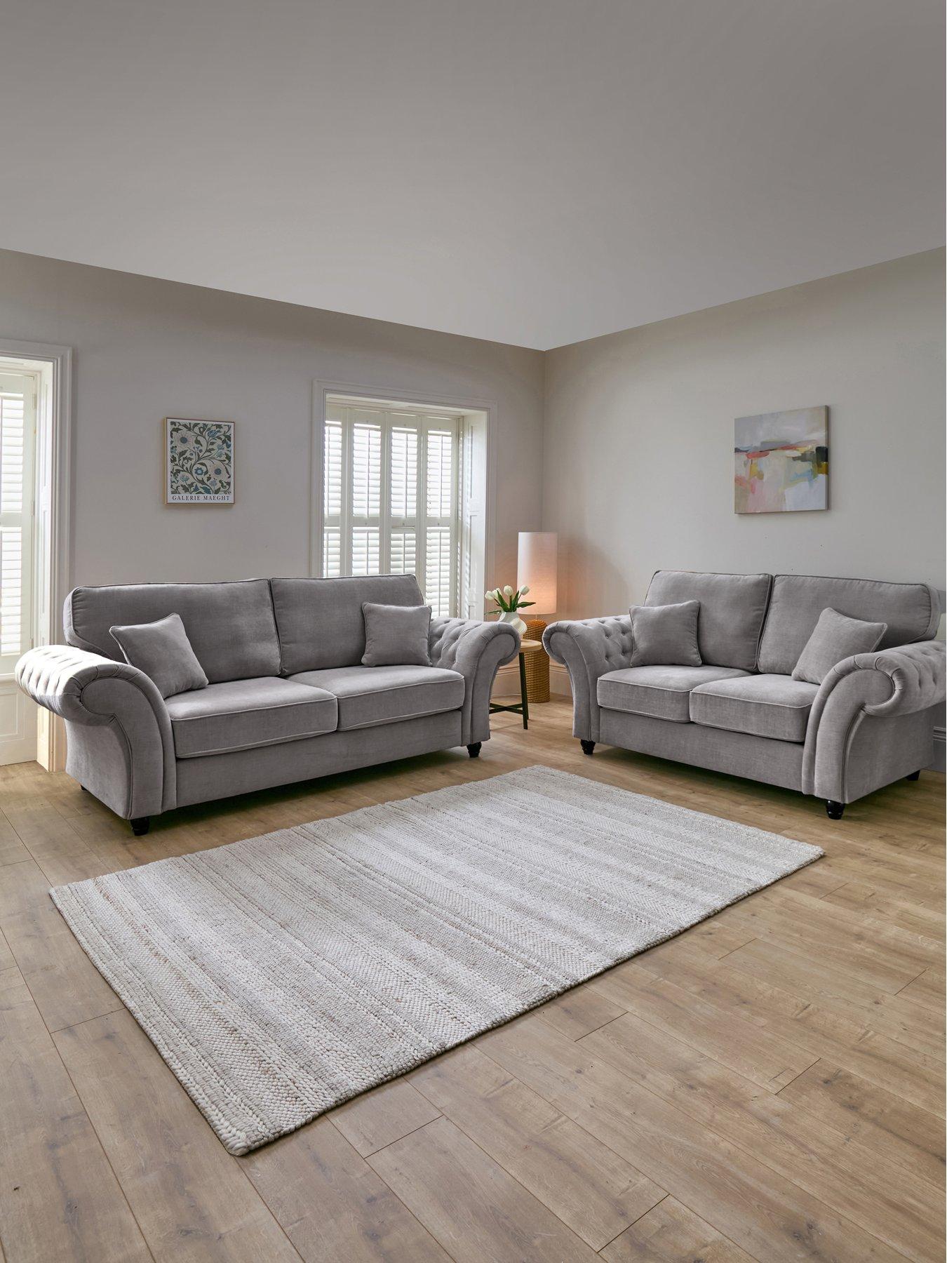 The Very Collection Windsor Standard 3 + 2 Seater Sofa Set (Buy  &  SAVE!)