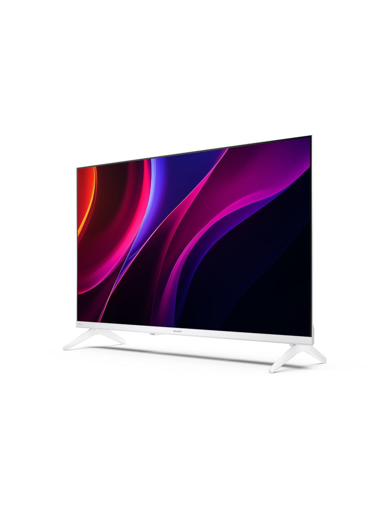 Image 3 of 7 of Sharp HE2245KW 32-inch Smart TV HDR10 LED with Freely- 1T-C32HE2245KW- in White