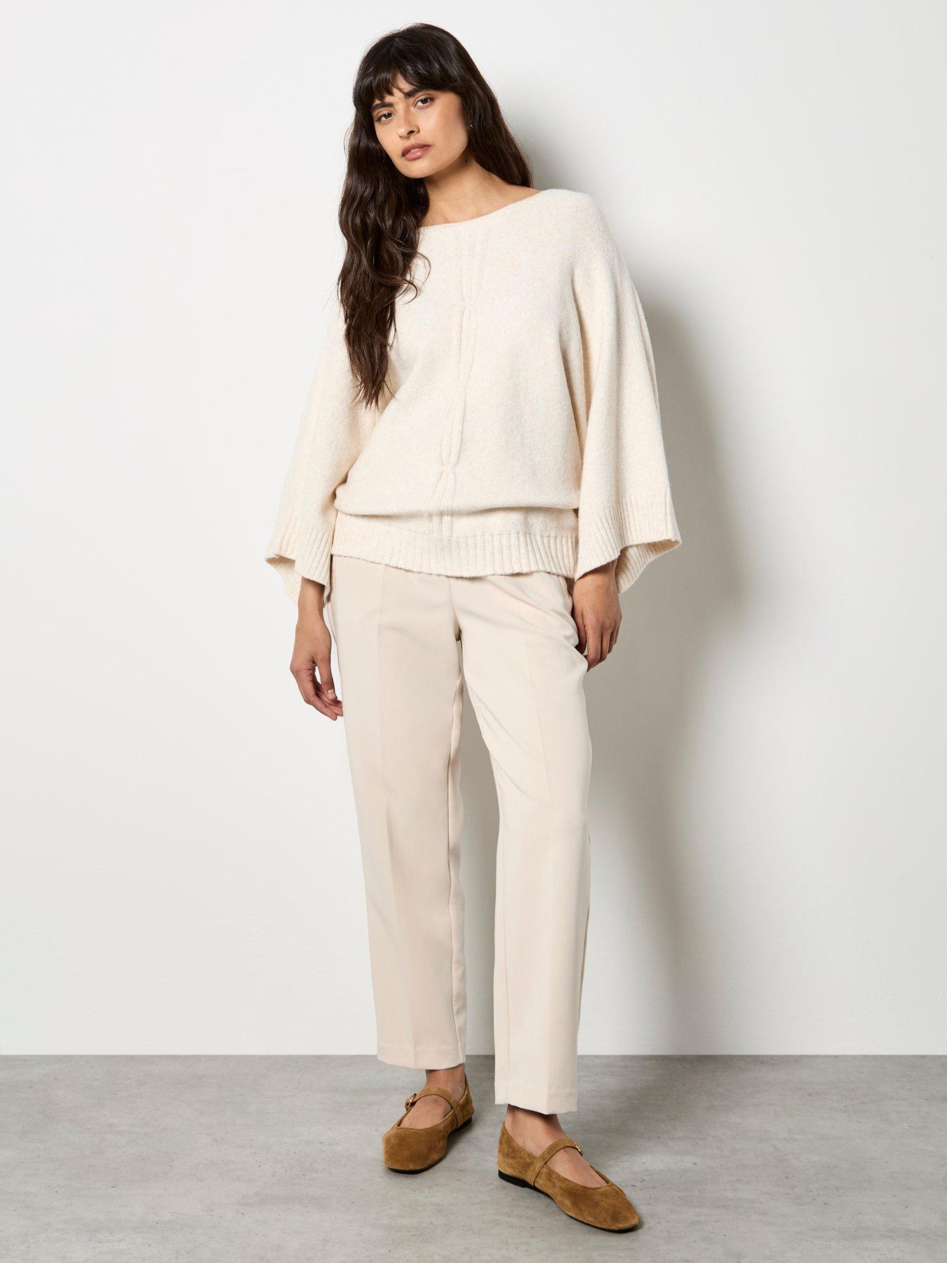 Image 3 of 4 of Apricot Oversized Cape Jumper