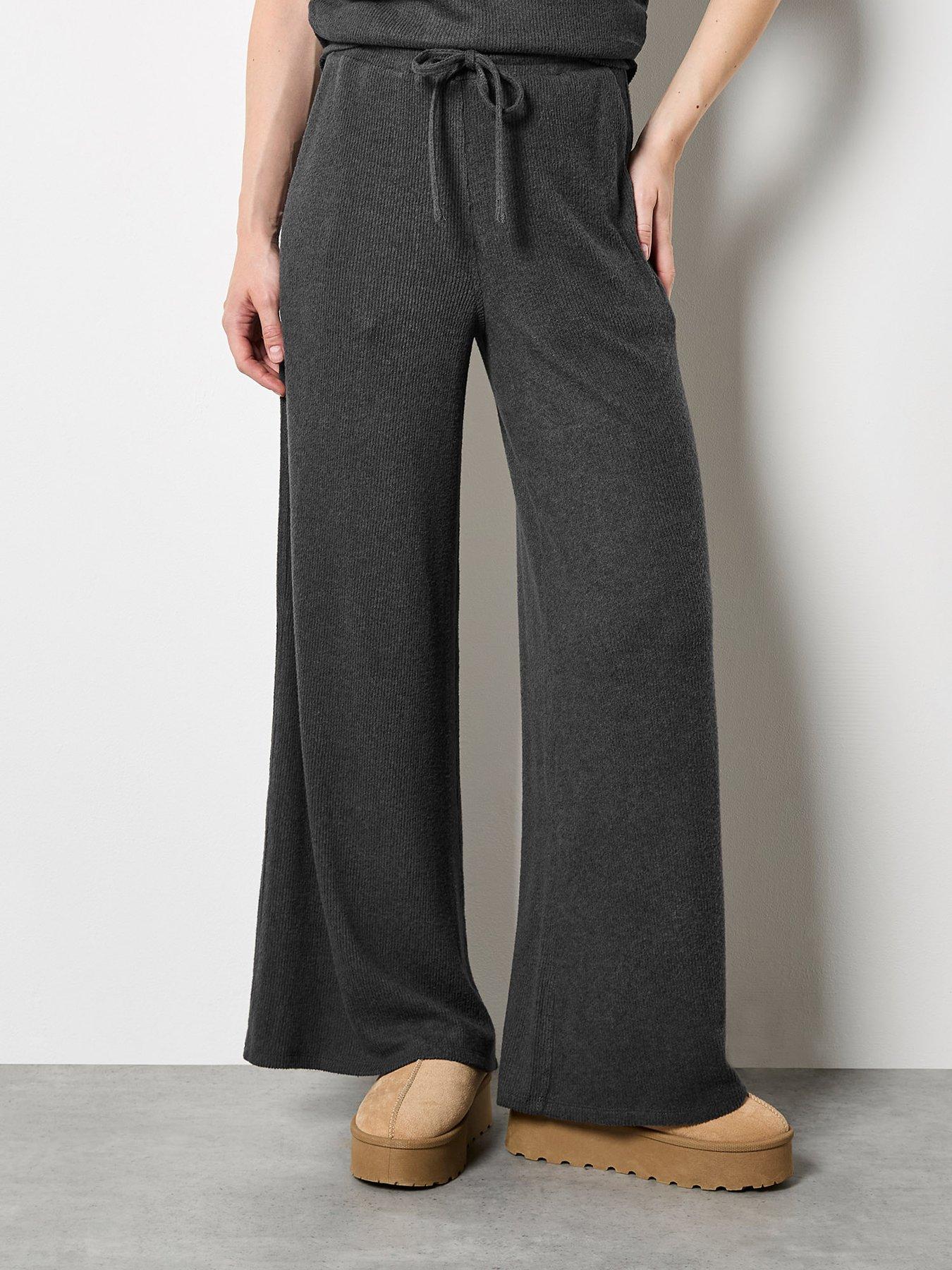 Apricot Soft Touch Elastic Waist Trouser