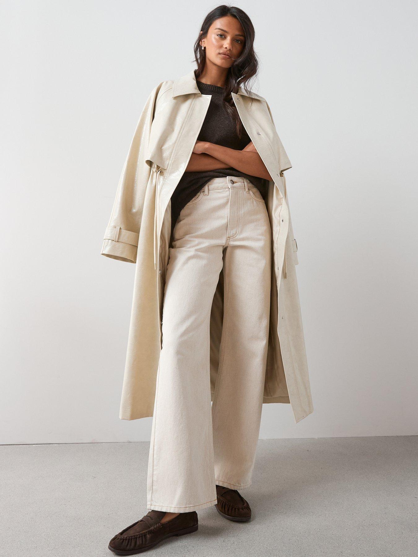 Image 5 of 6 of The Very Collection Relaxed Straight Jeans - Beige
