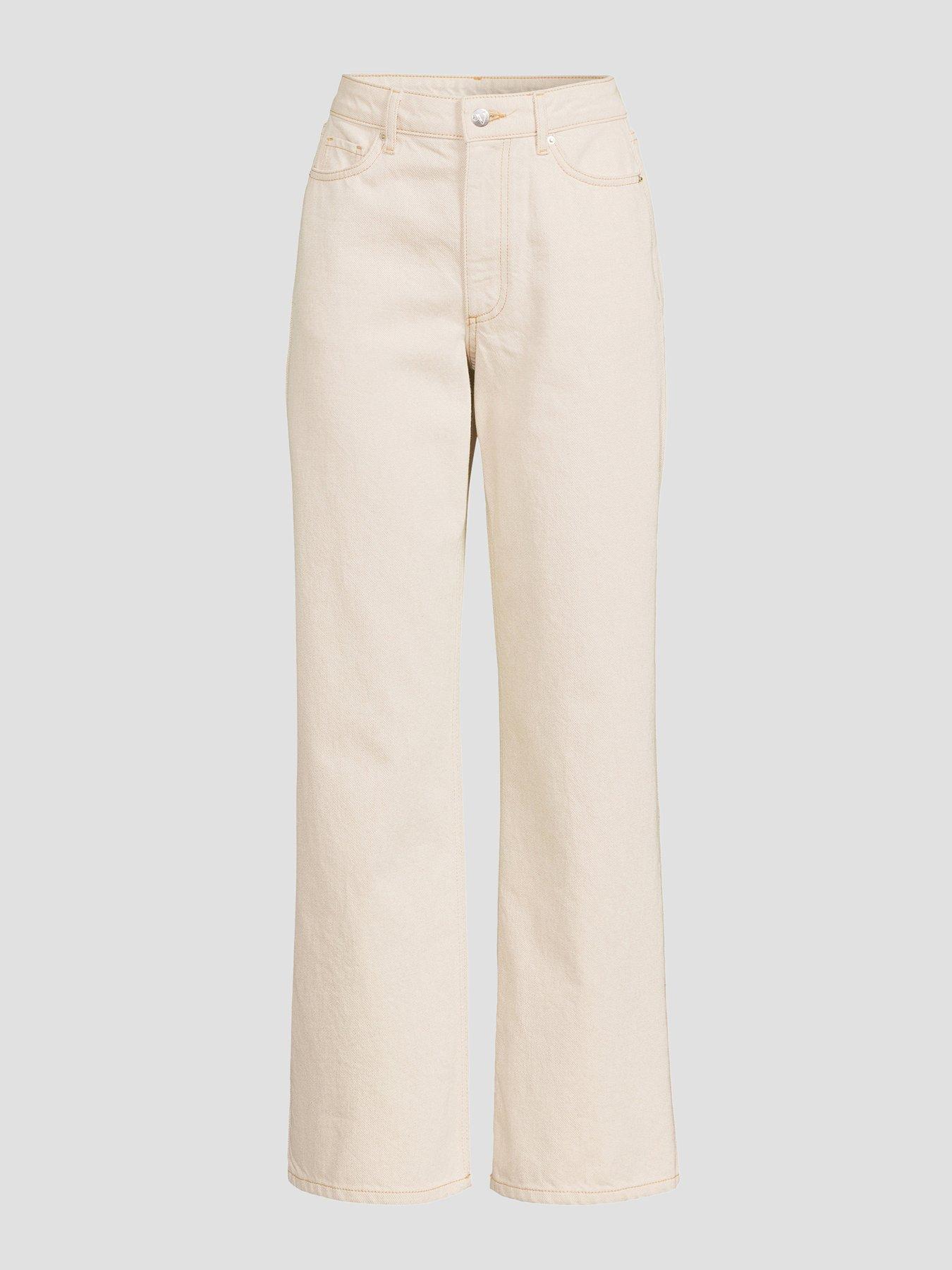 Image 6 of 6 of The Very Collection Relaxed Straight Jeans - Beige
