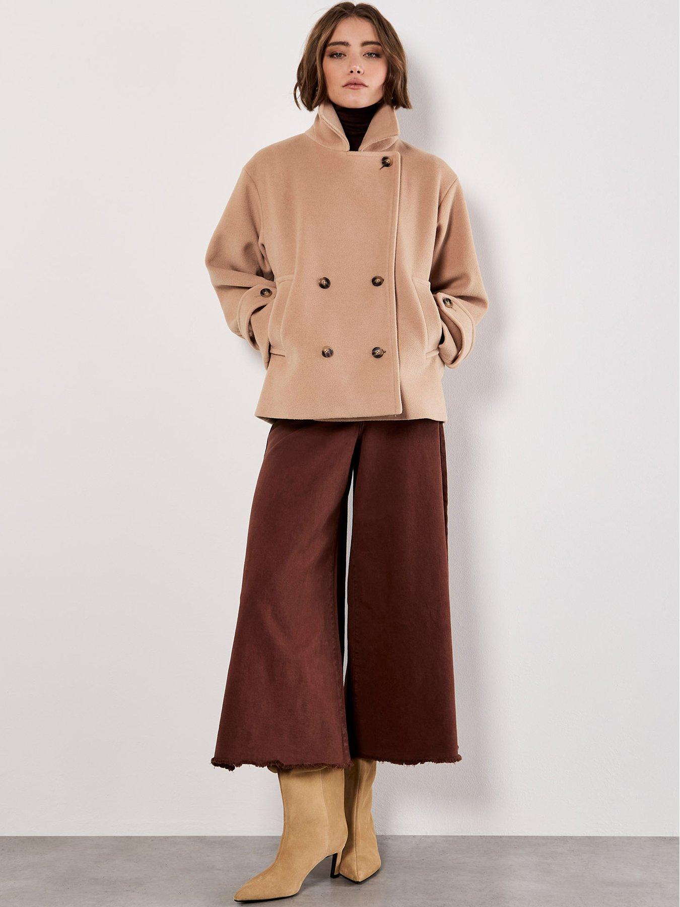 Image 3 of 5 of Apricot Tailored Short Trench Jacket
