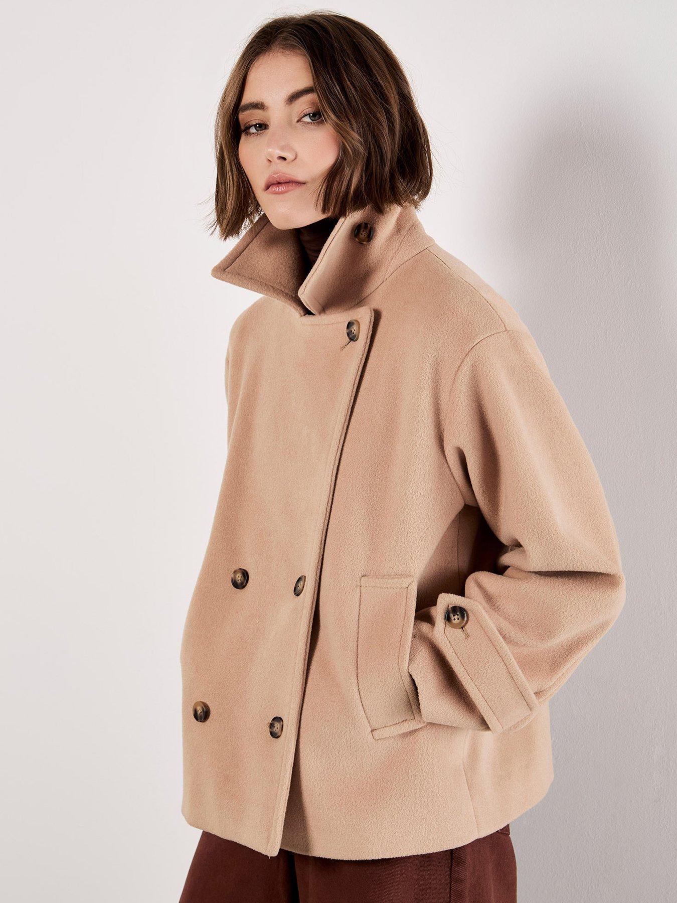 Image 5 of 5 of Apricot Tailored Short Trench Jacket