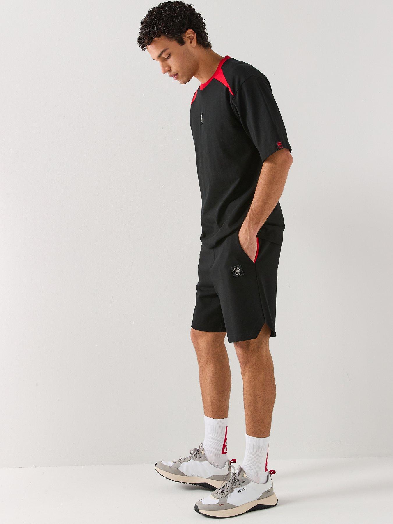 Image 3 of 5 of HUGO X Rb Dedril Relaxed Fit T-Shirt - Black