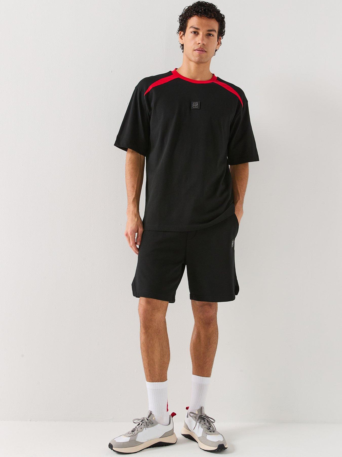 Image 5 of 5 of HUGO X Rb Dedril Relaxed Fit T-Shirt - Black