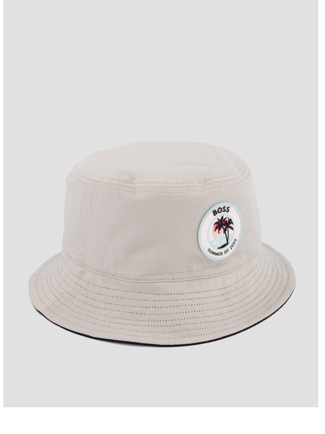 BOSS Febas-Sl Reversible Bucket Hat - Beige