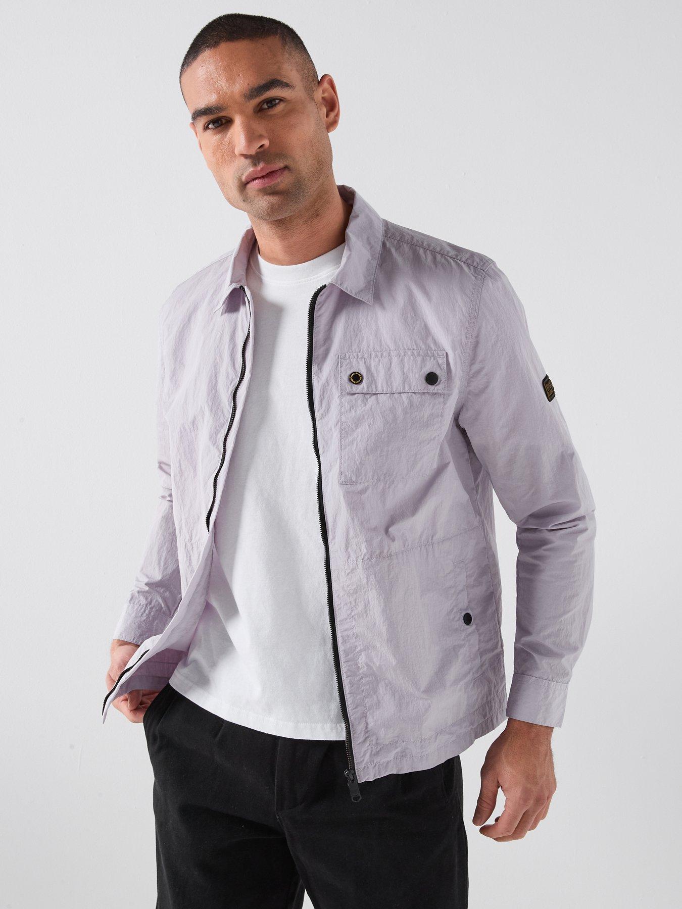Barbour International Inline Overshirt - Grey