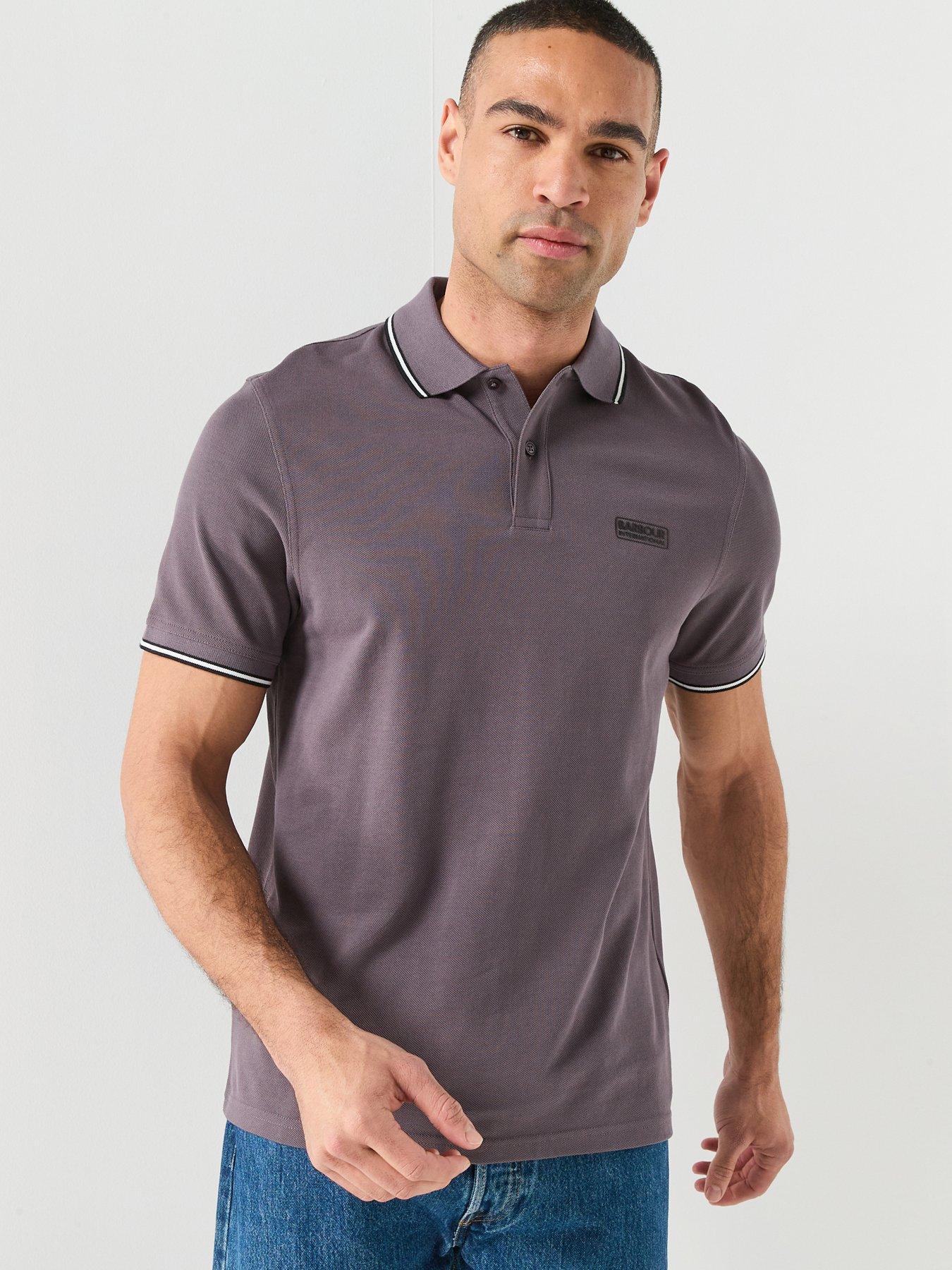Barbour International Evan Tipped Polo Shirt - Beige